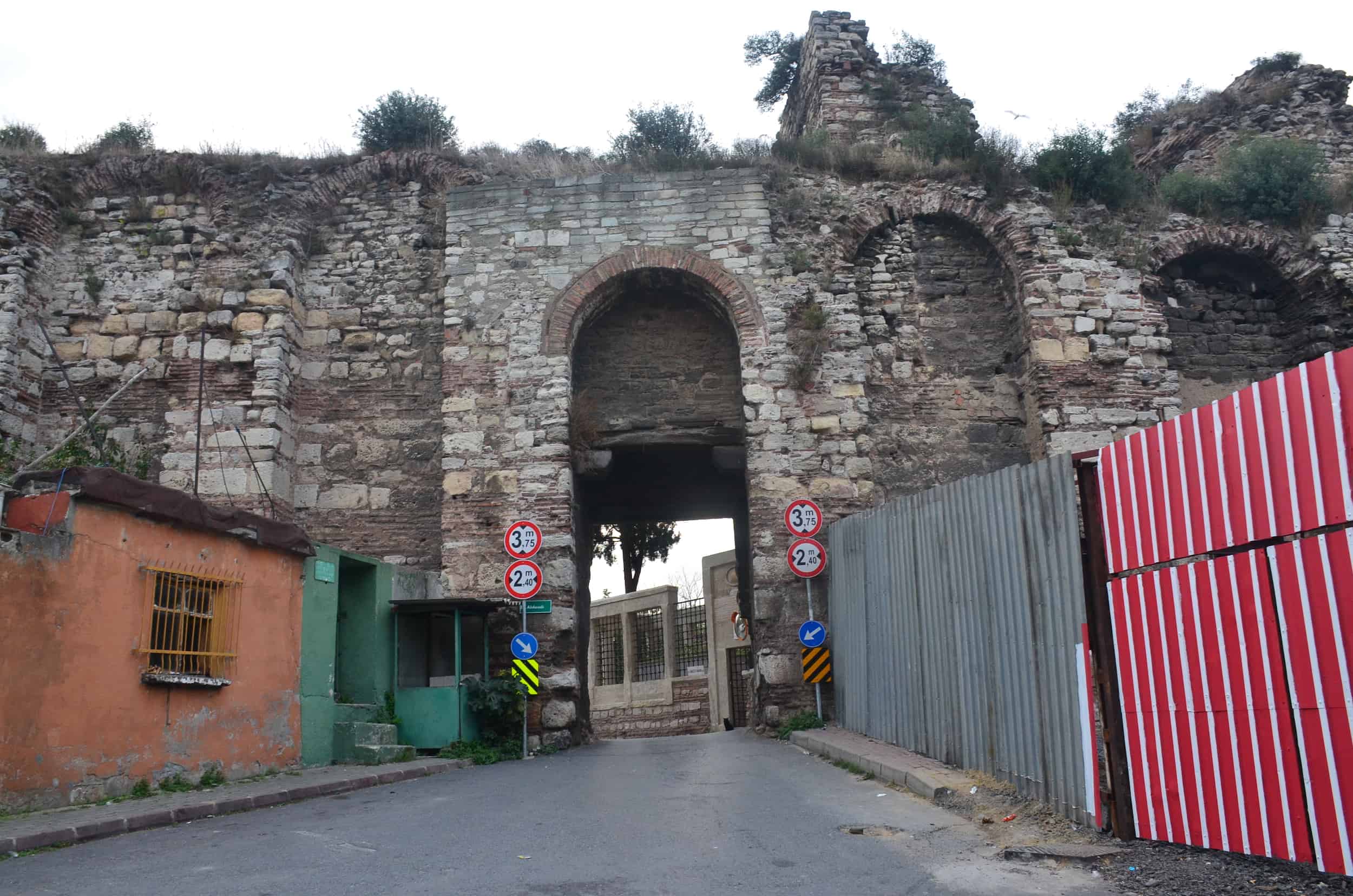 Inside the Gate of the Bootmakers' Quarter / Eğri Kapı on the Walls of Blachernae