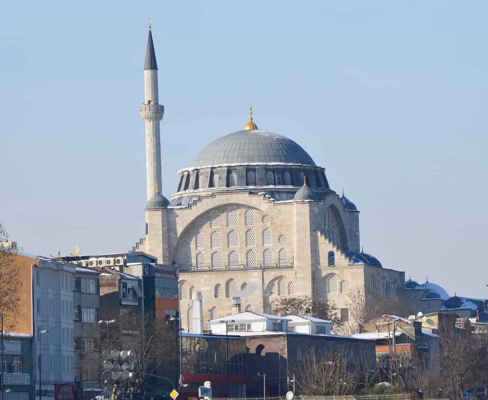 Mihrimah Sultan Mosque in Edirnekapı, Istanbul, Turkey