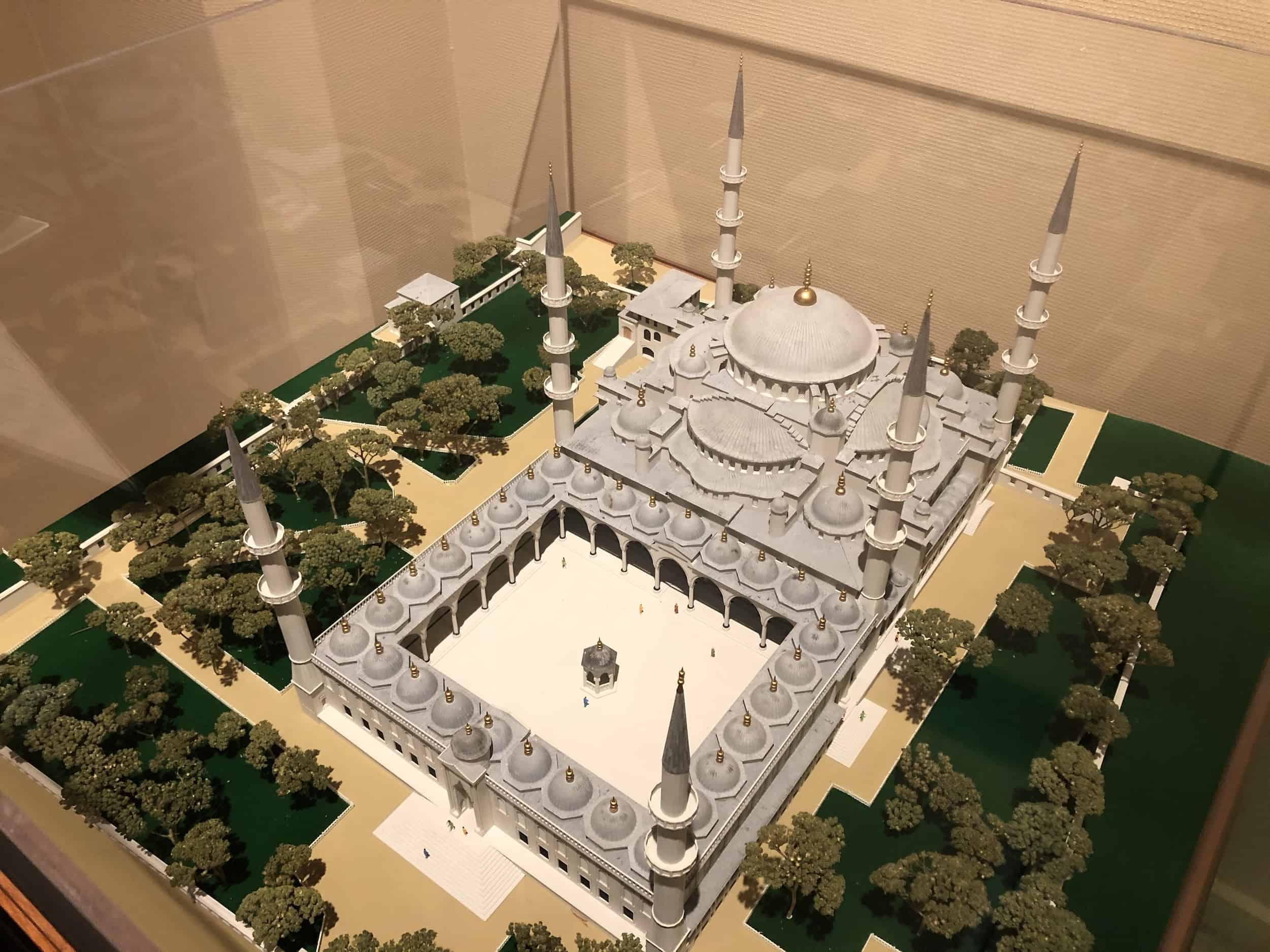 Model of the Blue Mosque (Istanbul)