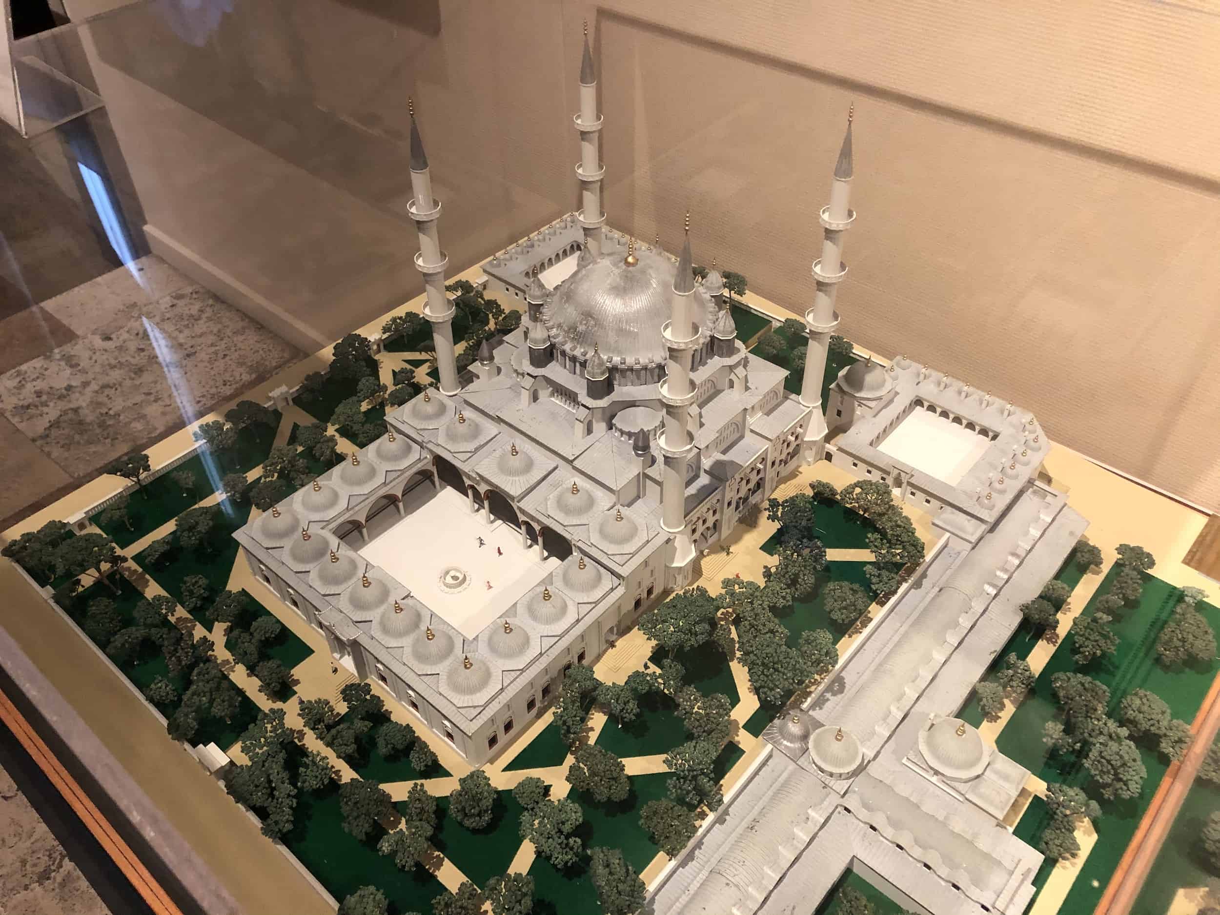 Model of the Selimiye Mosque (Edirne, Turkey)