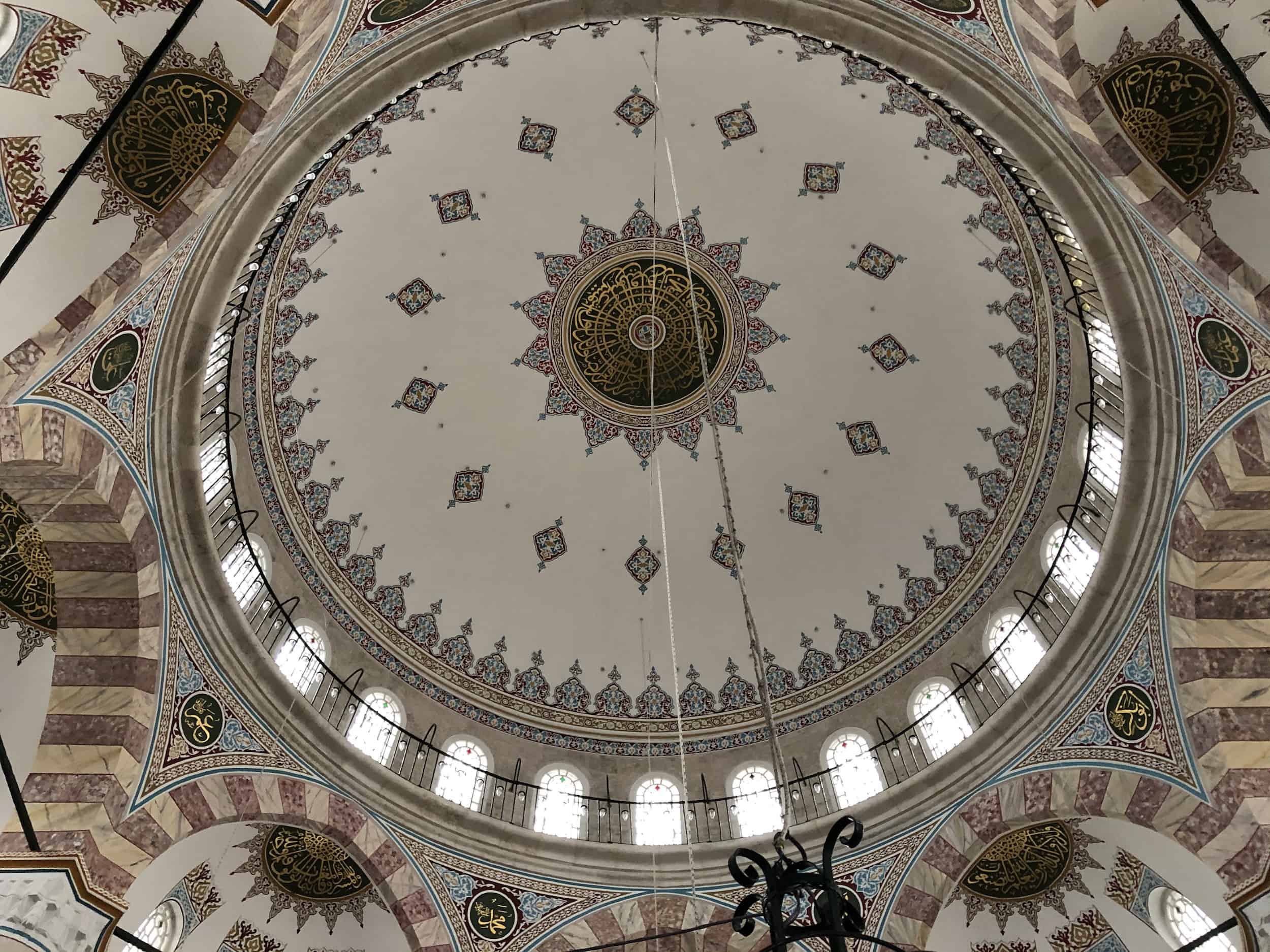 Dome of the Nişancı Mehmed Pasha Mosque in Fatih, Istanbul, Turkey