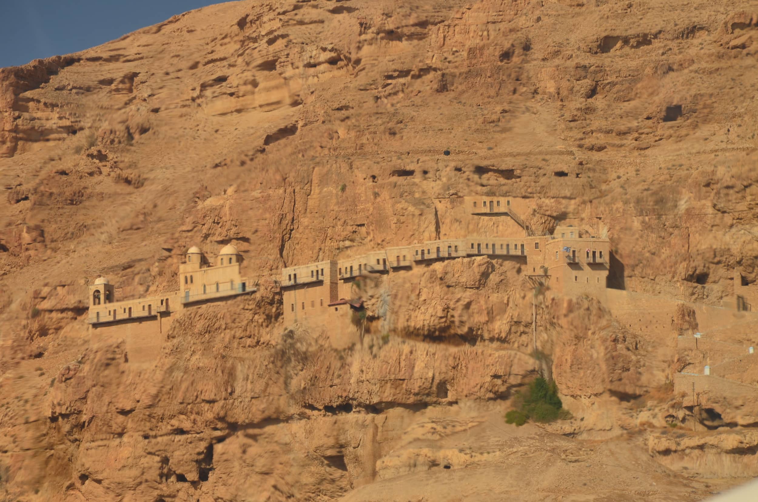 Monastery of the Temptation in Jericho, Palestine