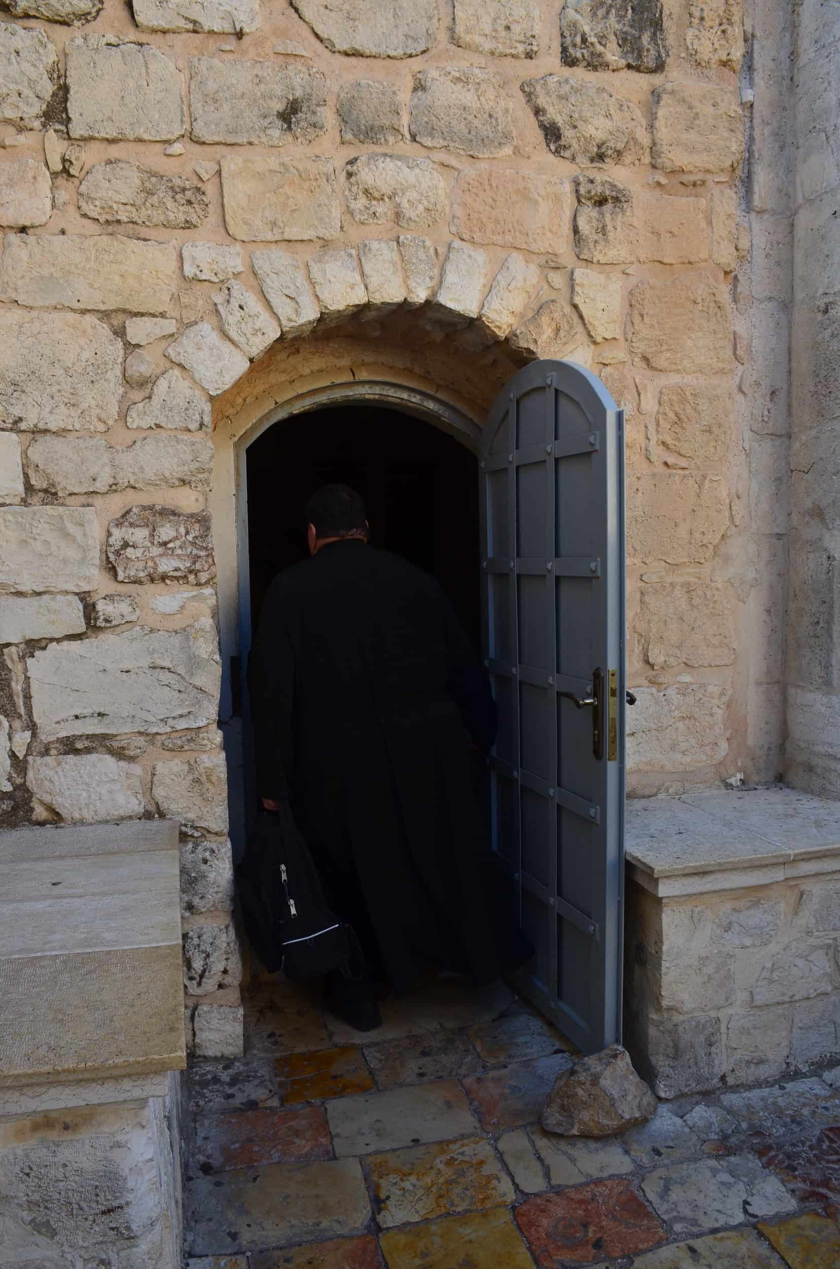 Door to the Cenacle