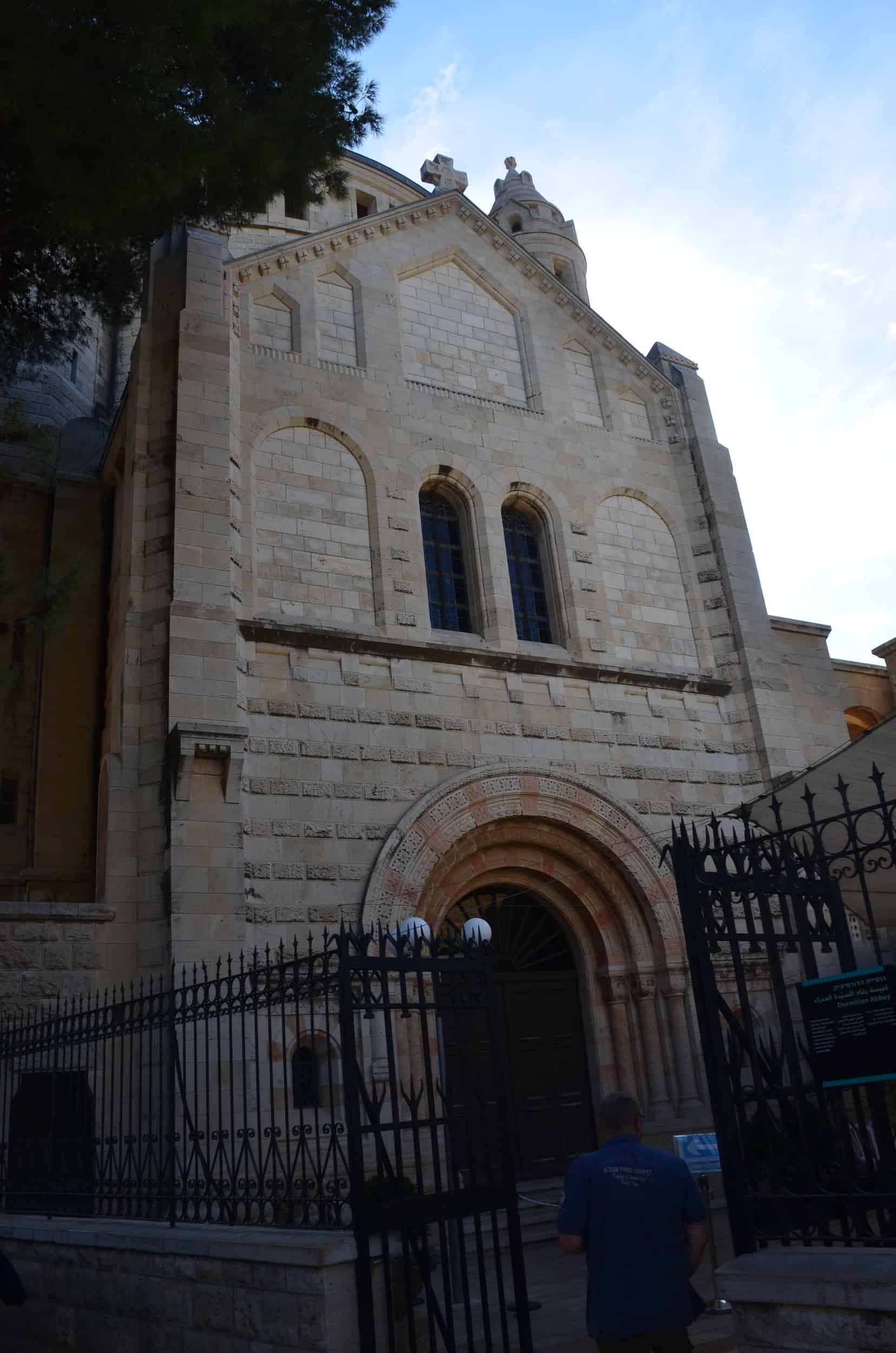 Entrance to Dormition Abbey