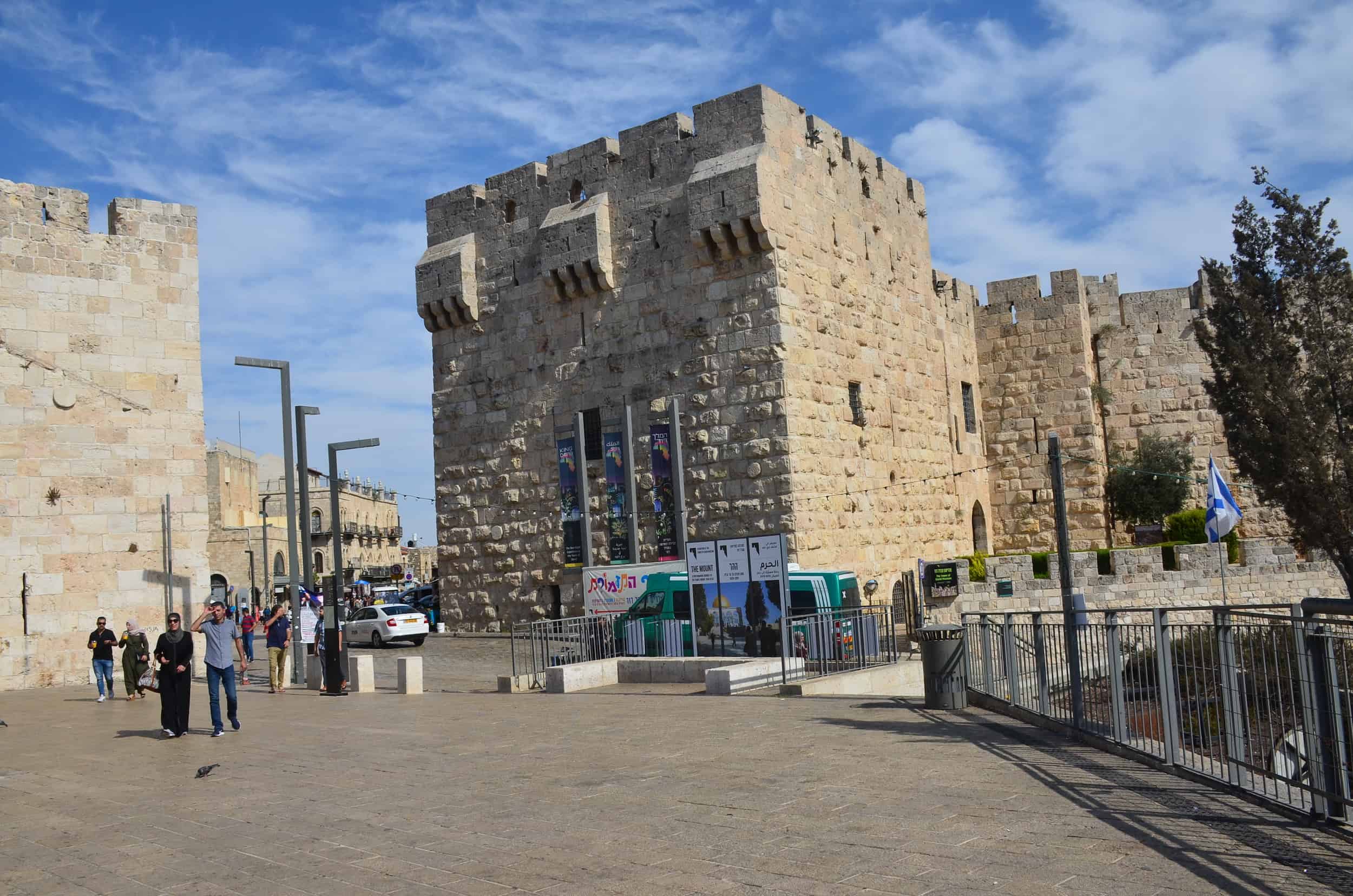 Tower of David in the Armenian Quarter of Jerusalem