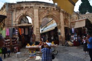 Aftimos Market at the Muristan complex in Jerusalem