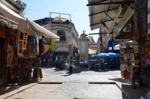 Aftimos Market at the Muristan complex in Jerusalem