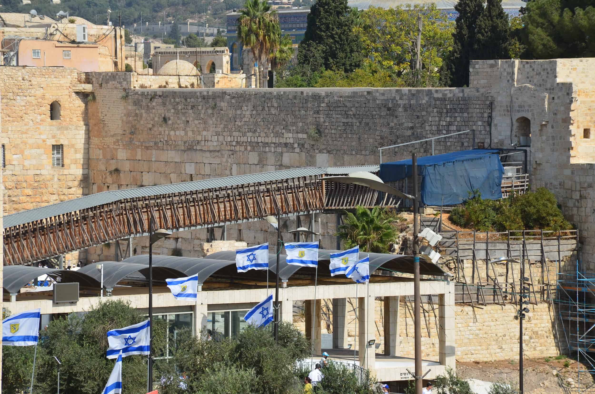 Walkway to the Temple Mount