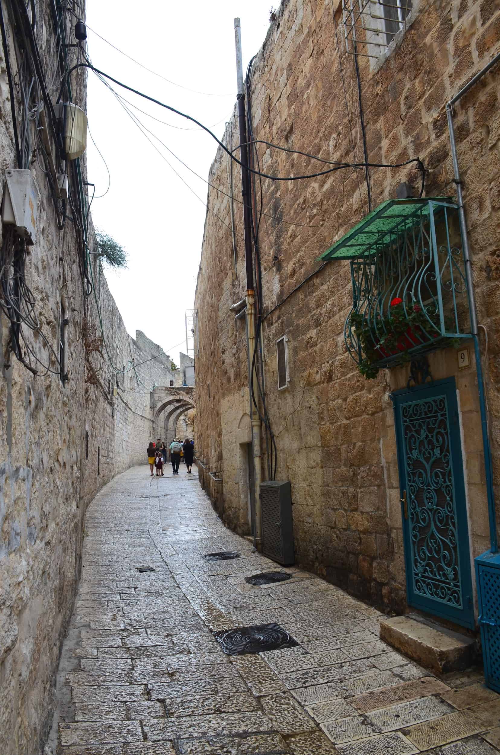 A street in the Armenian Quarter