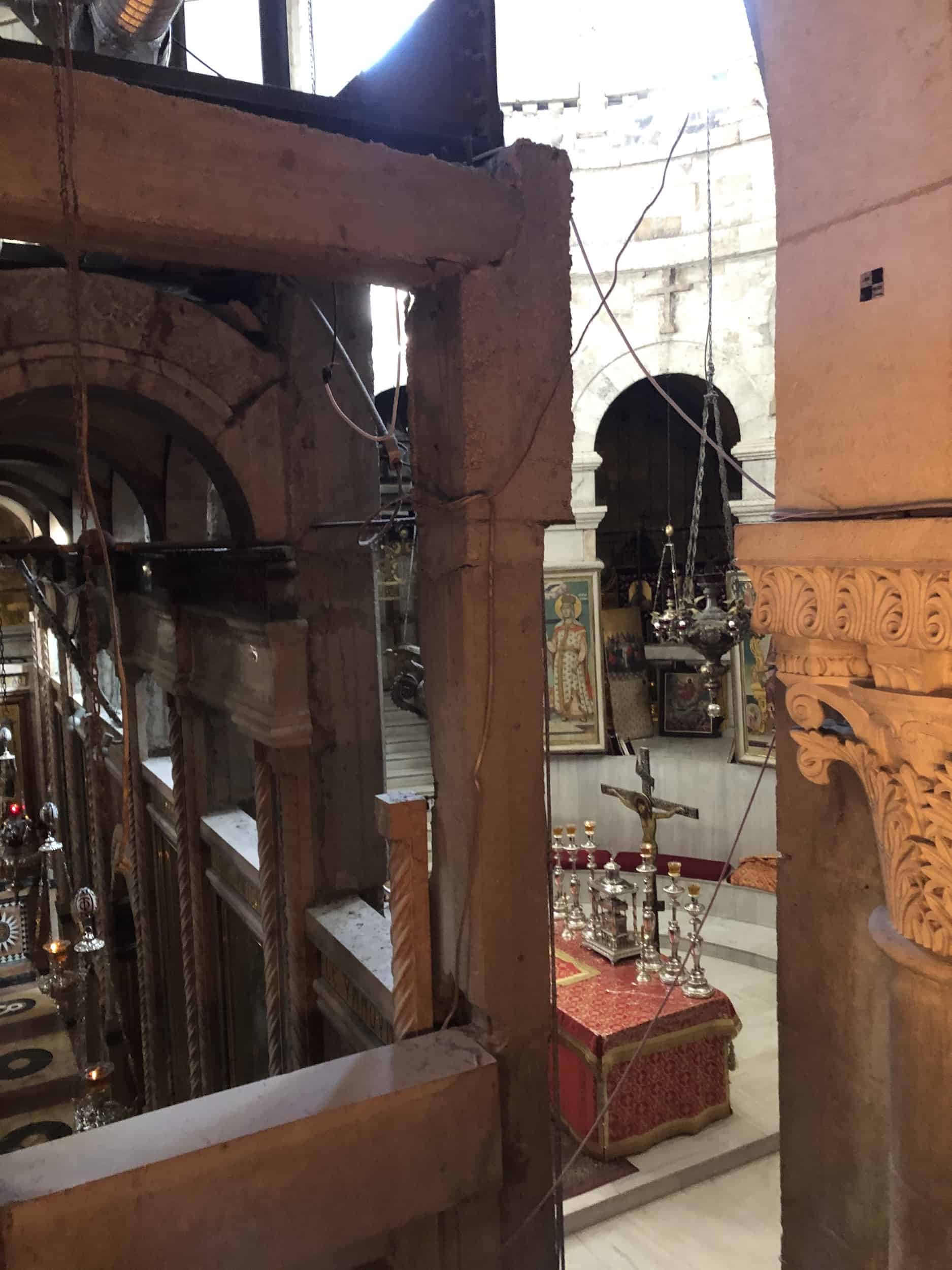 Looking towards the altar of the Catholicon