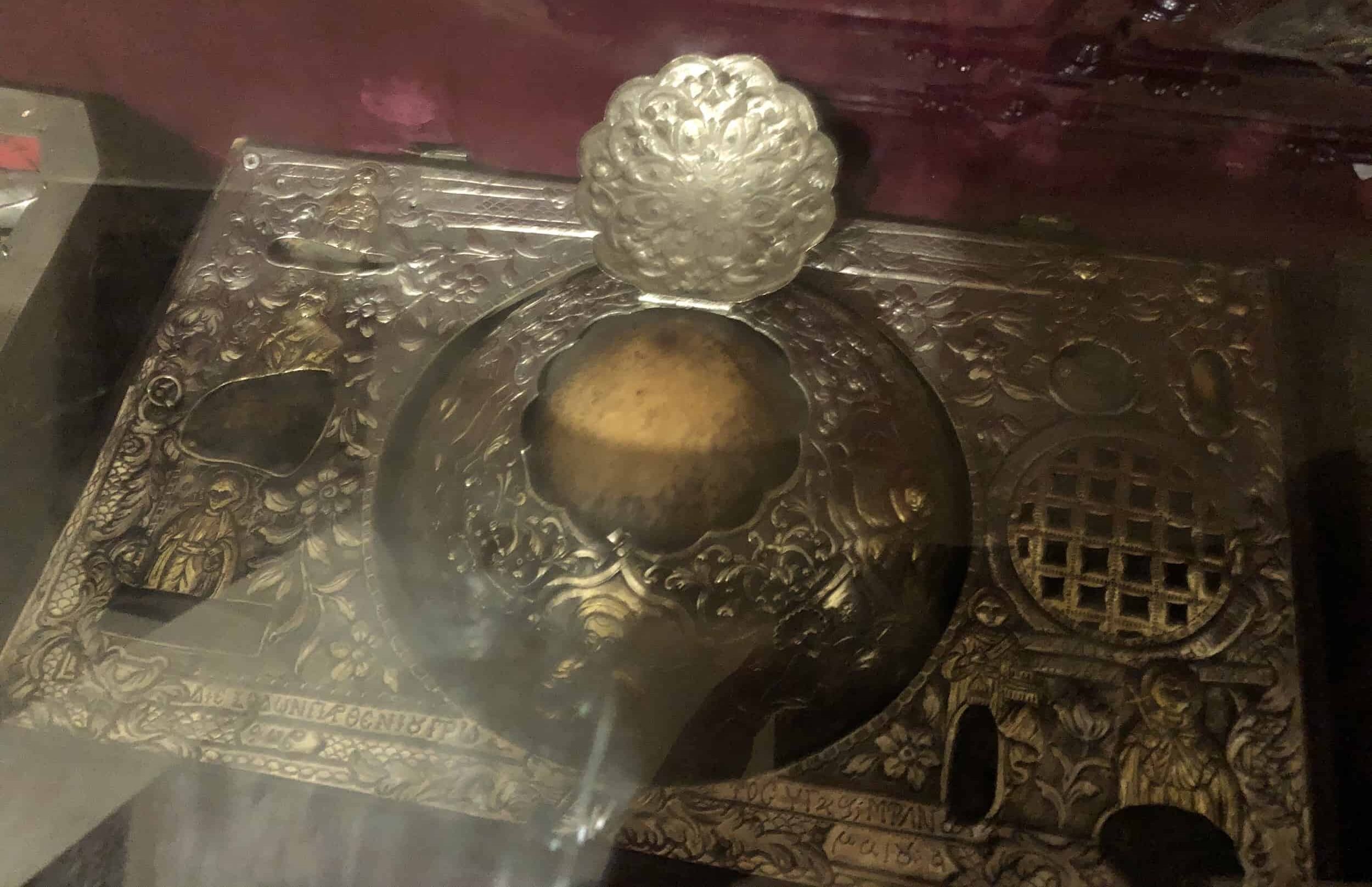 Relics in the Greek Orthodox Treasury