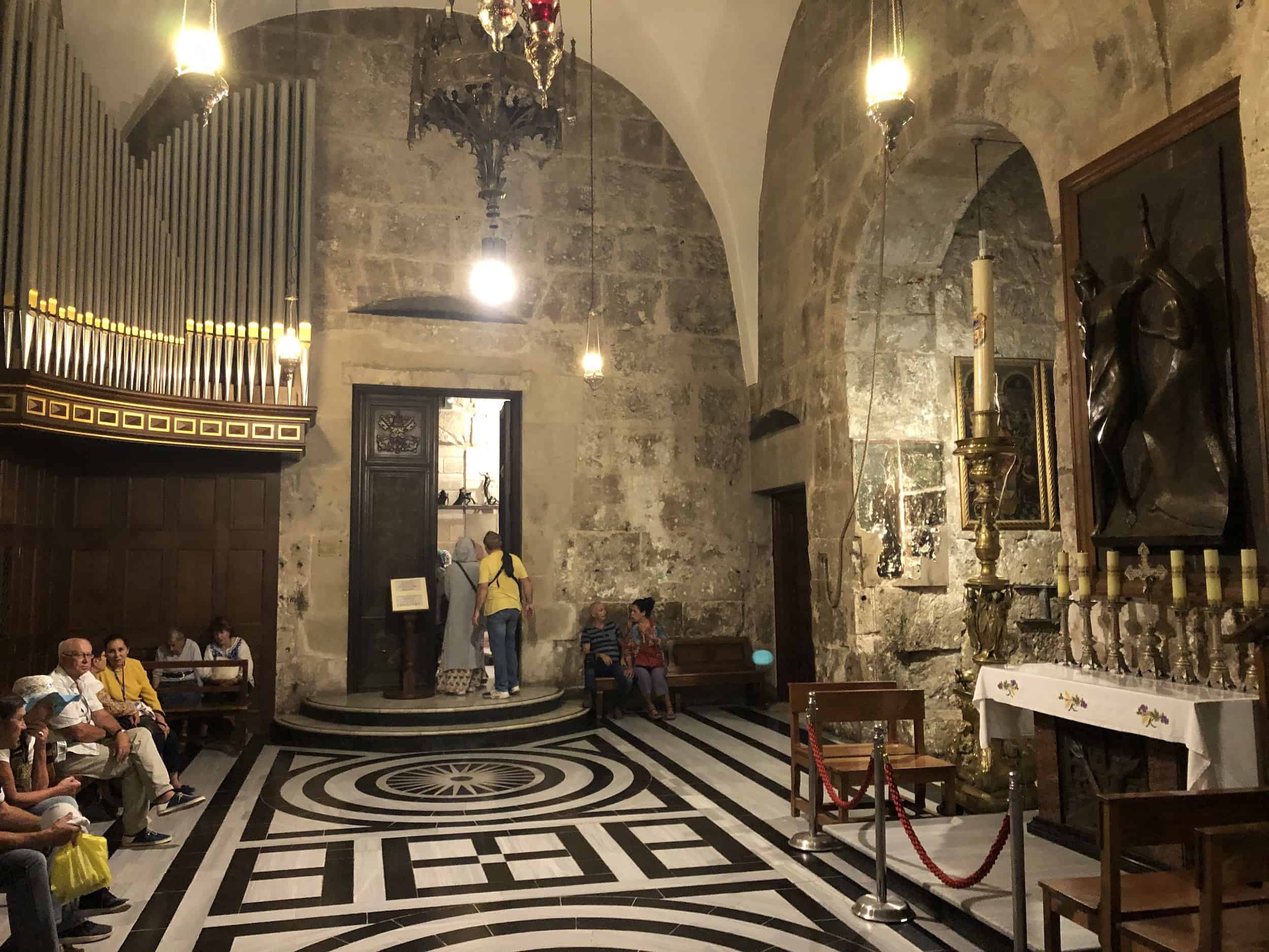 Chapel of Mary Magdalene at the Church of the Holy Sepulchre in Jerusalem