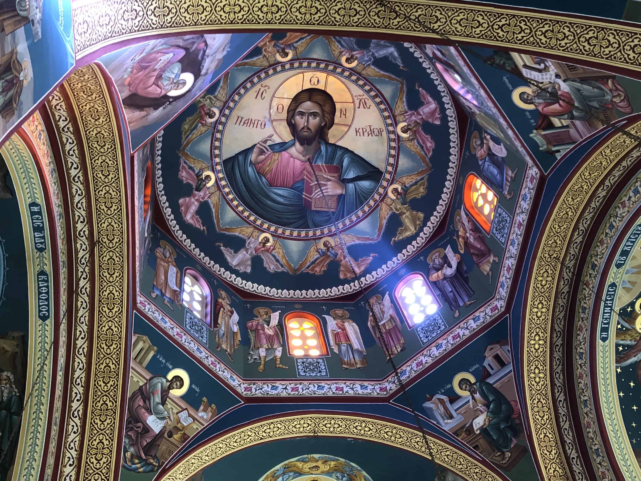 Dome at the Monastery of Saint Theodosius in al-Ubeidiya, Palestine