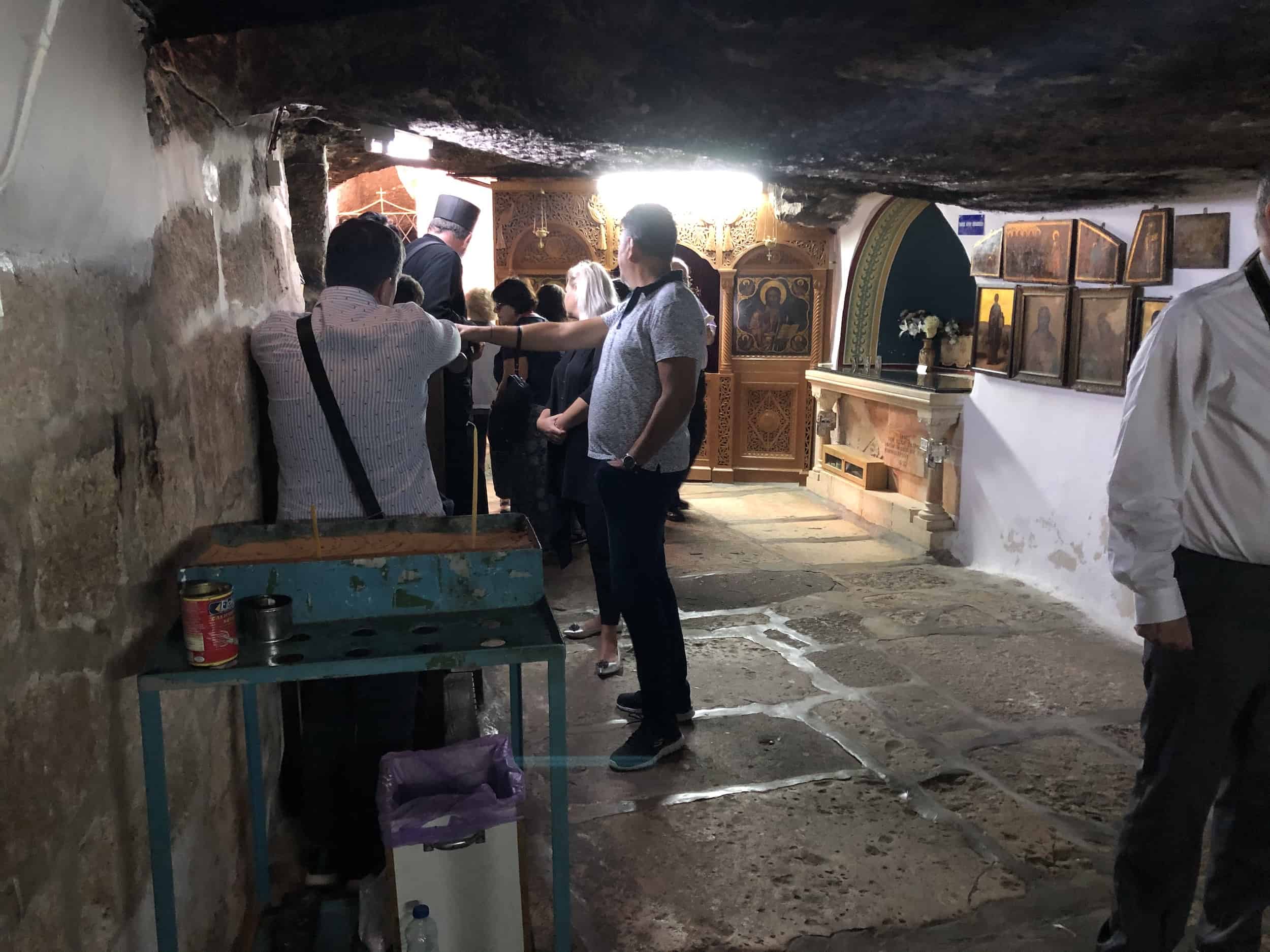 Cave of the Magi at the Monastery of Saint Theodosius in al-Ubeidiya, Palestine