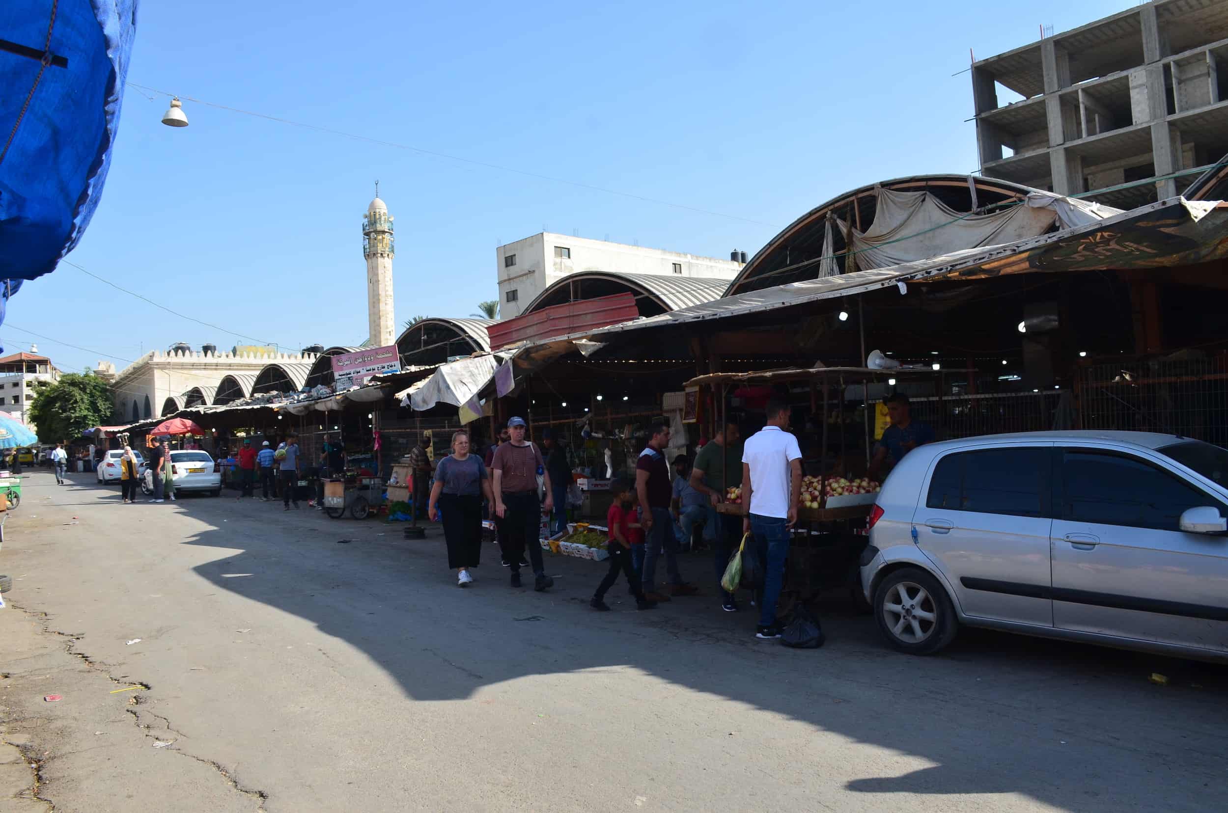 Market in Jenin, Palestine