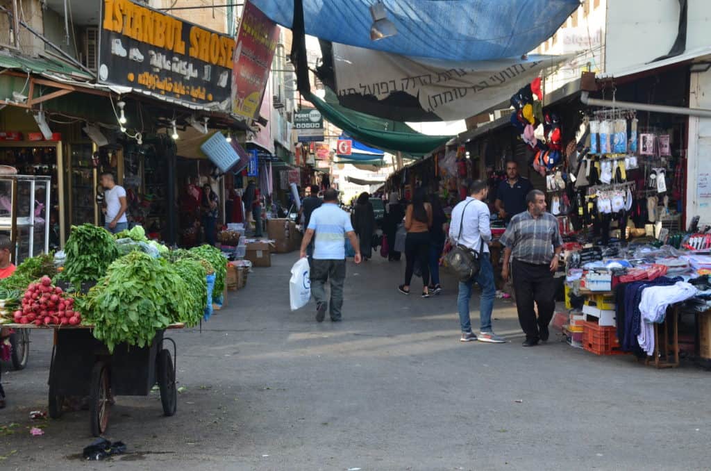 City center in Jenin, Palestine