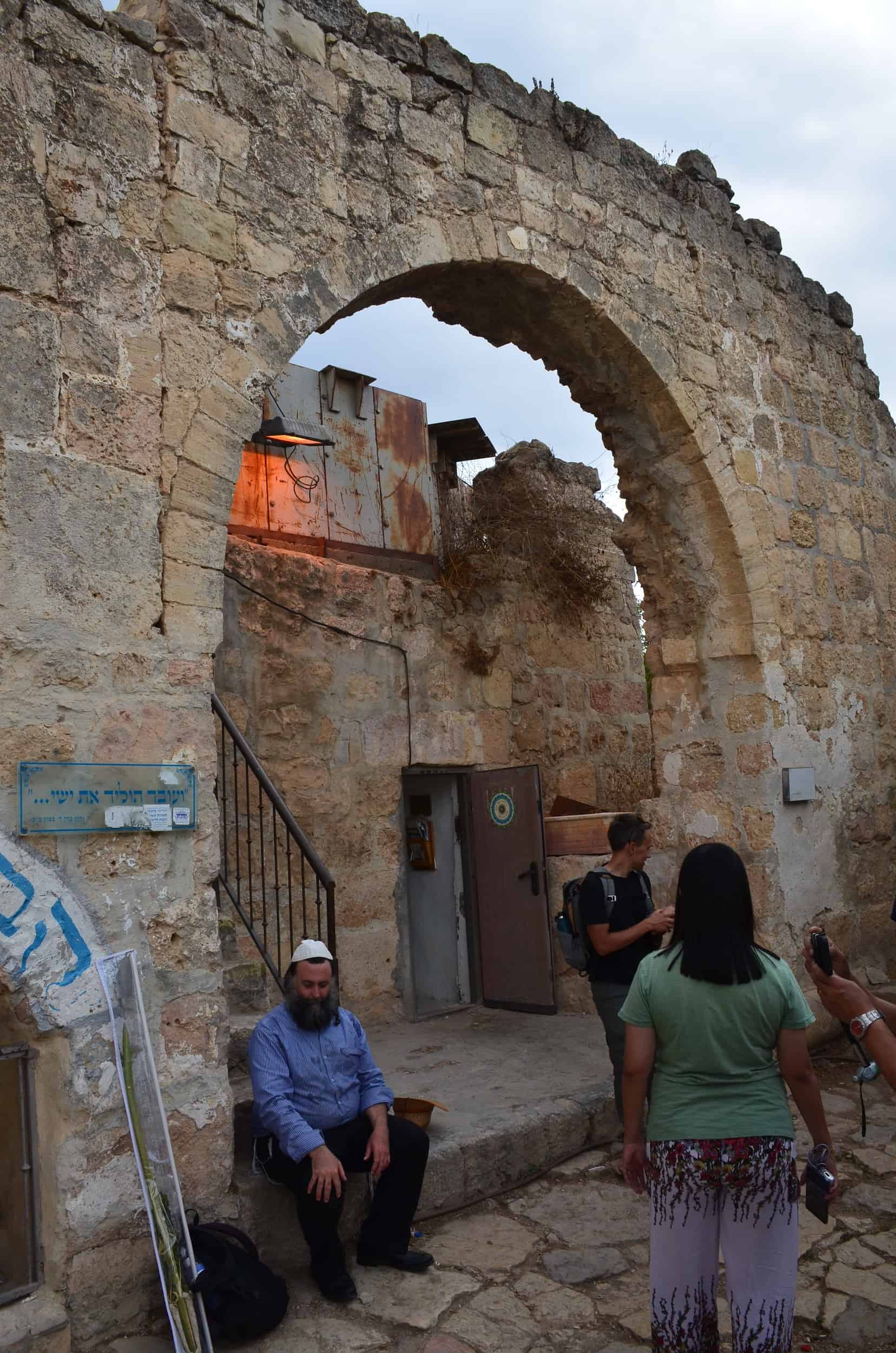 Deir al-Arba'een at Tel Rumeida in Hebron, Palestine