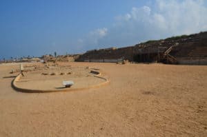Hippodrome at Caesarea National Park in Israel