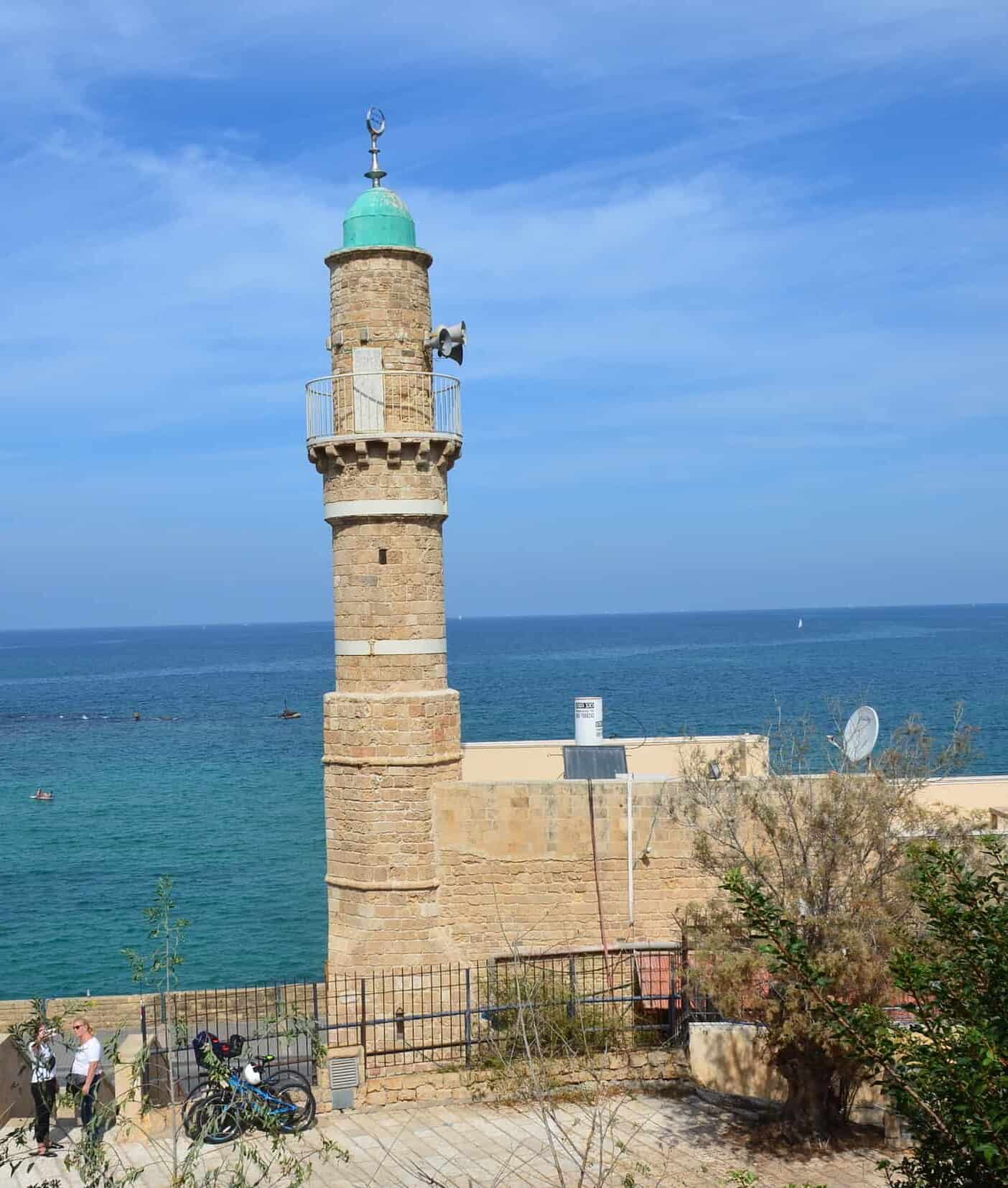 Minaret of the Sea Mosque