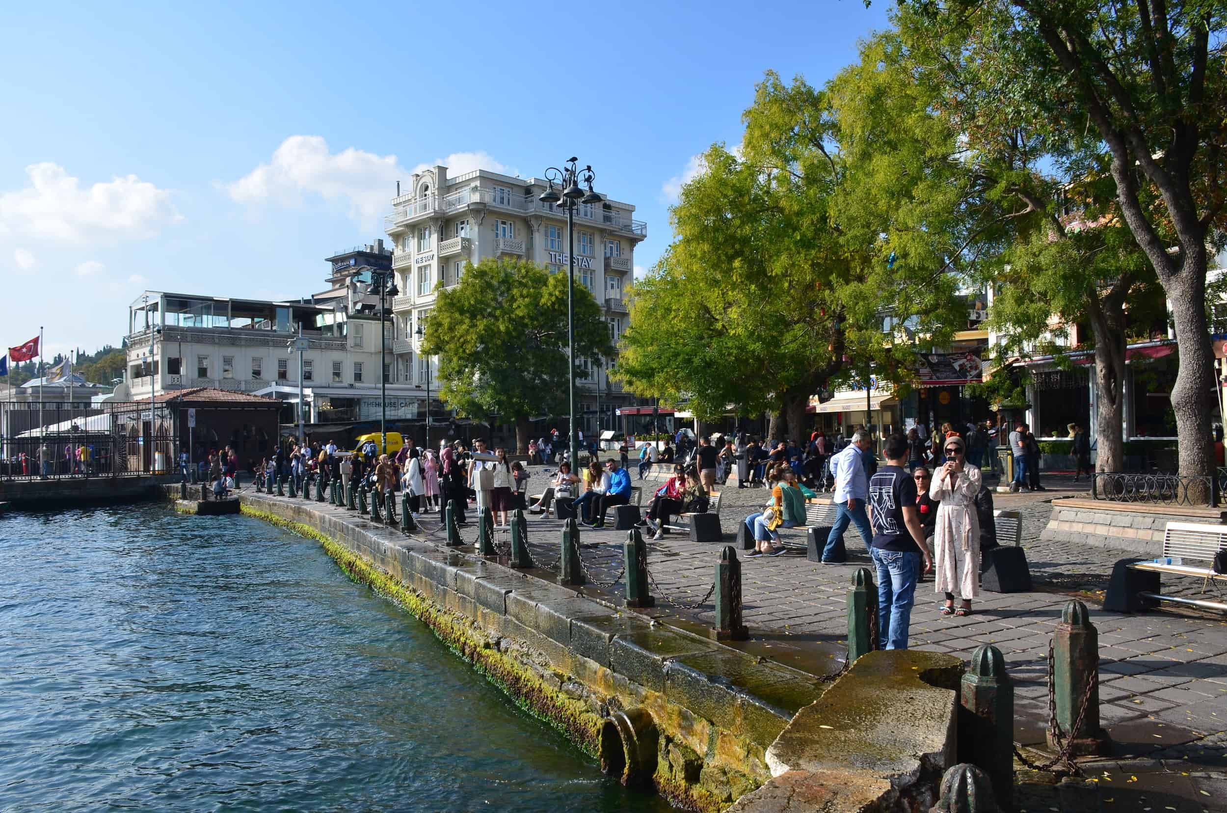 Ortaköy Square in Ortaköy, Istanbul, Turkey