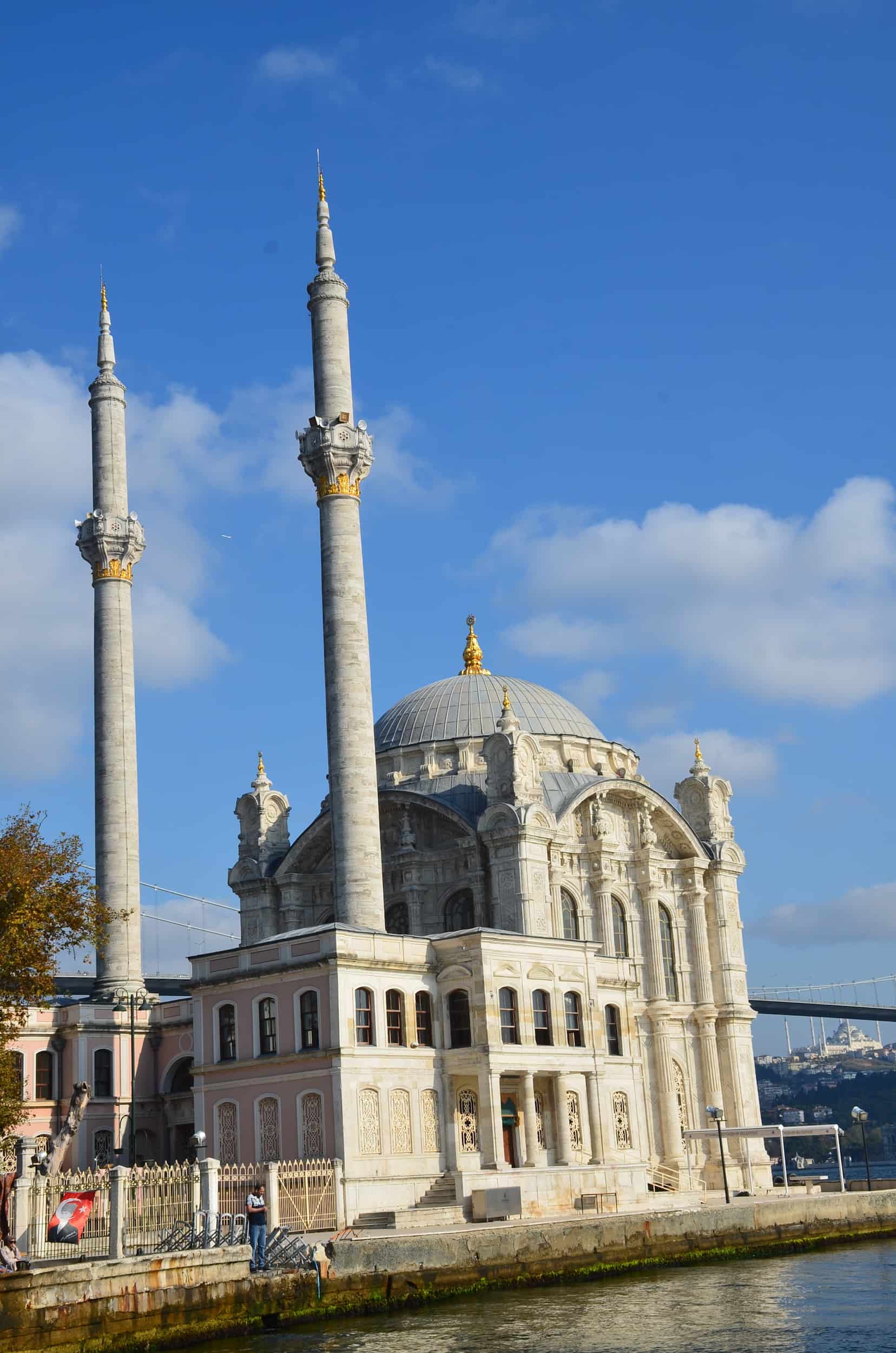 Büyük Mecidiye Mosque in Ortaköy, Istanbul, Turkey