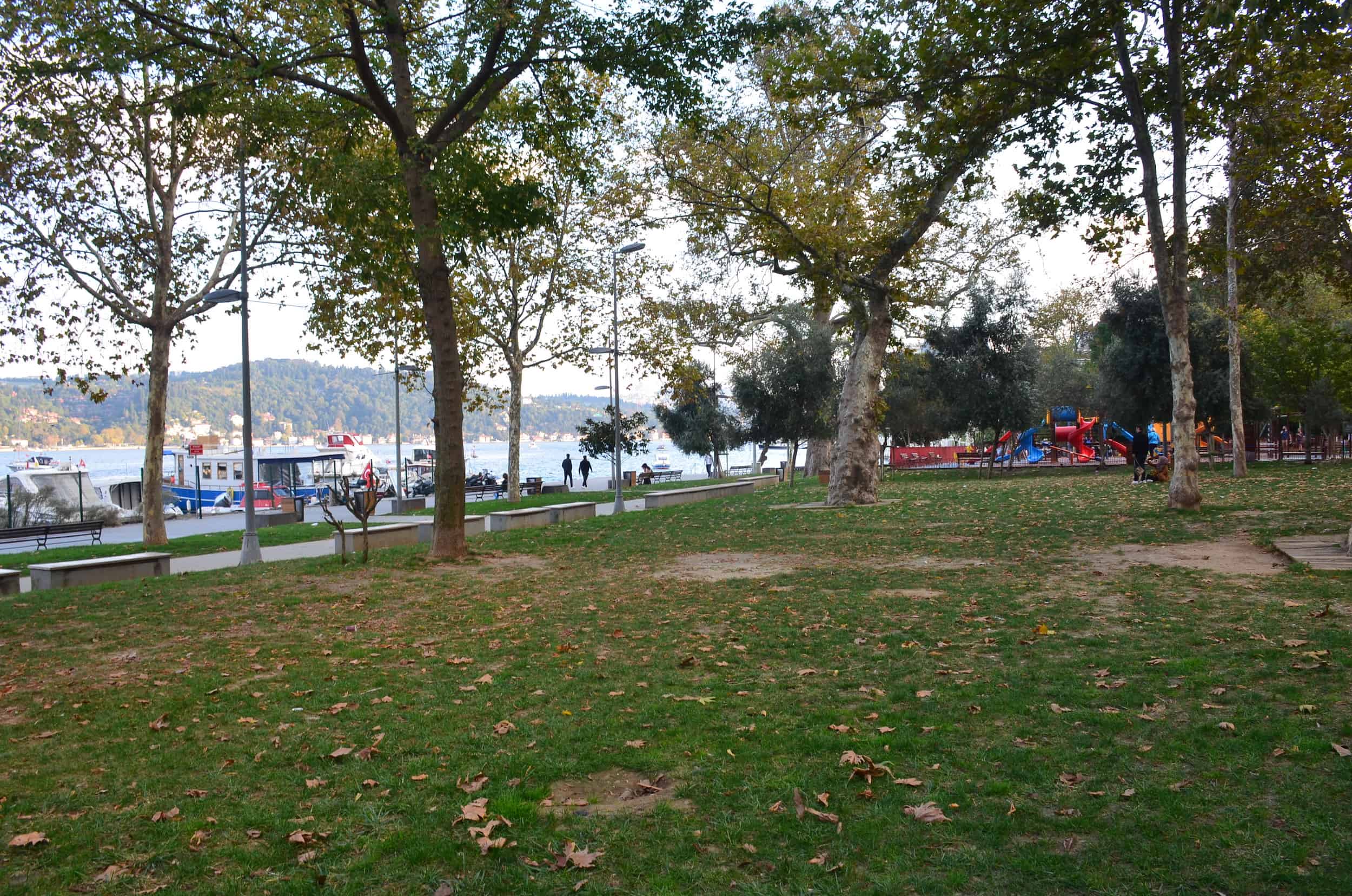 Bebek Park in Bebek, Istanbul, Turkey