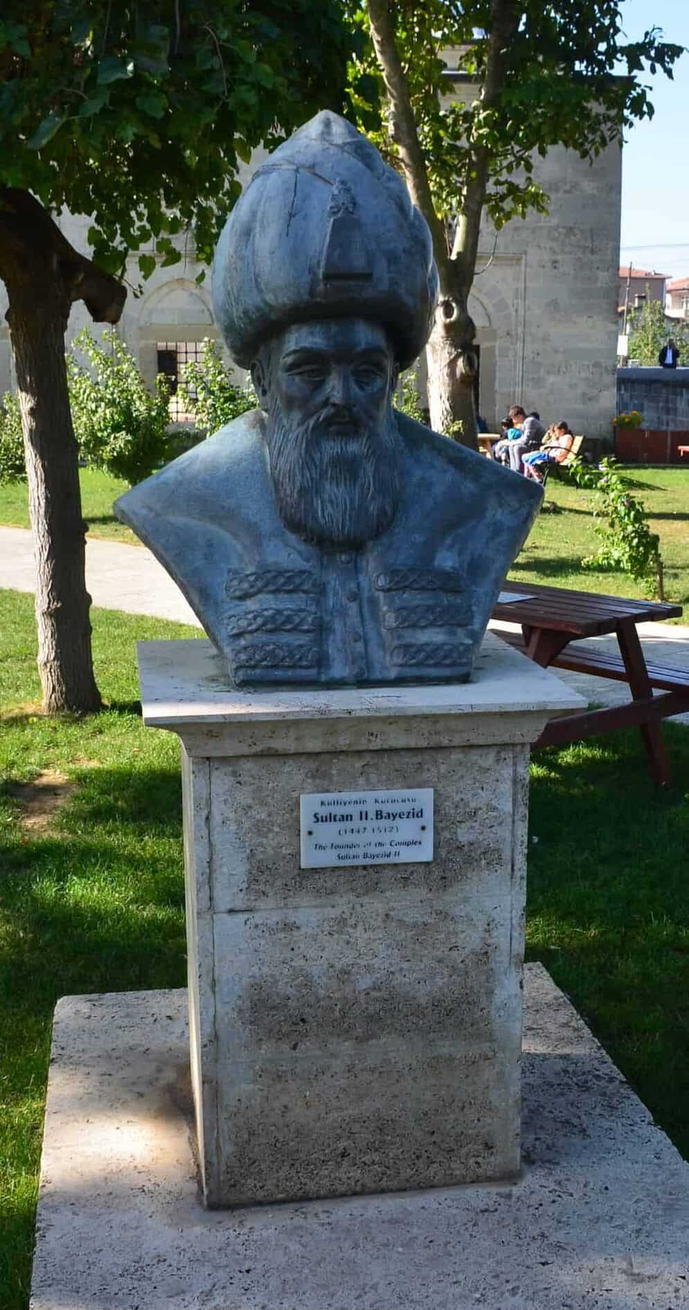 Bust of Sultan Bayezid II