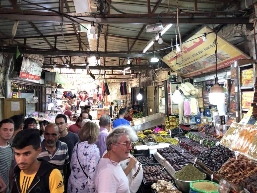 Souq in Nablus, Palestine