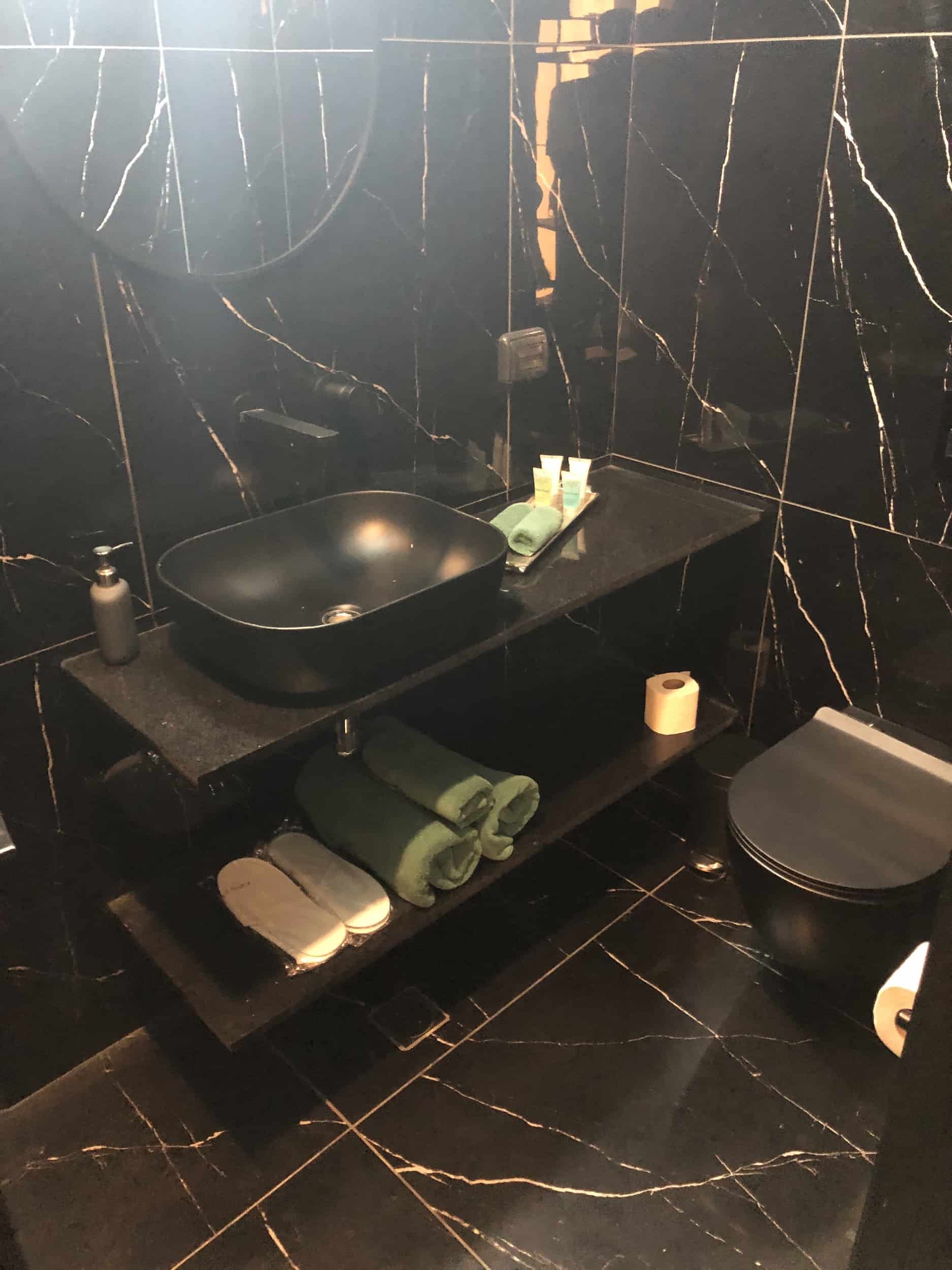 Bathroom at the Joseph Hotel TLV