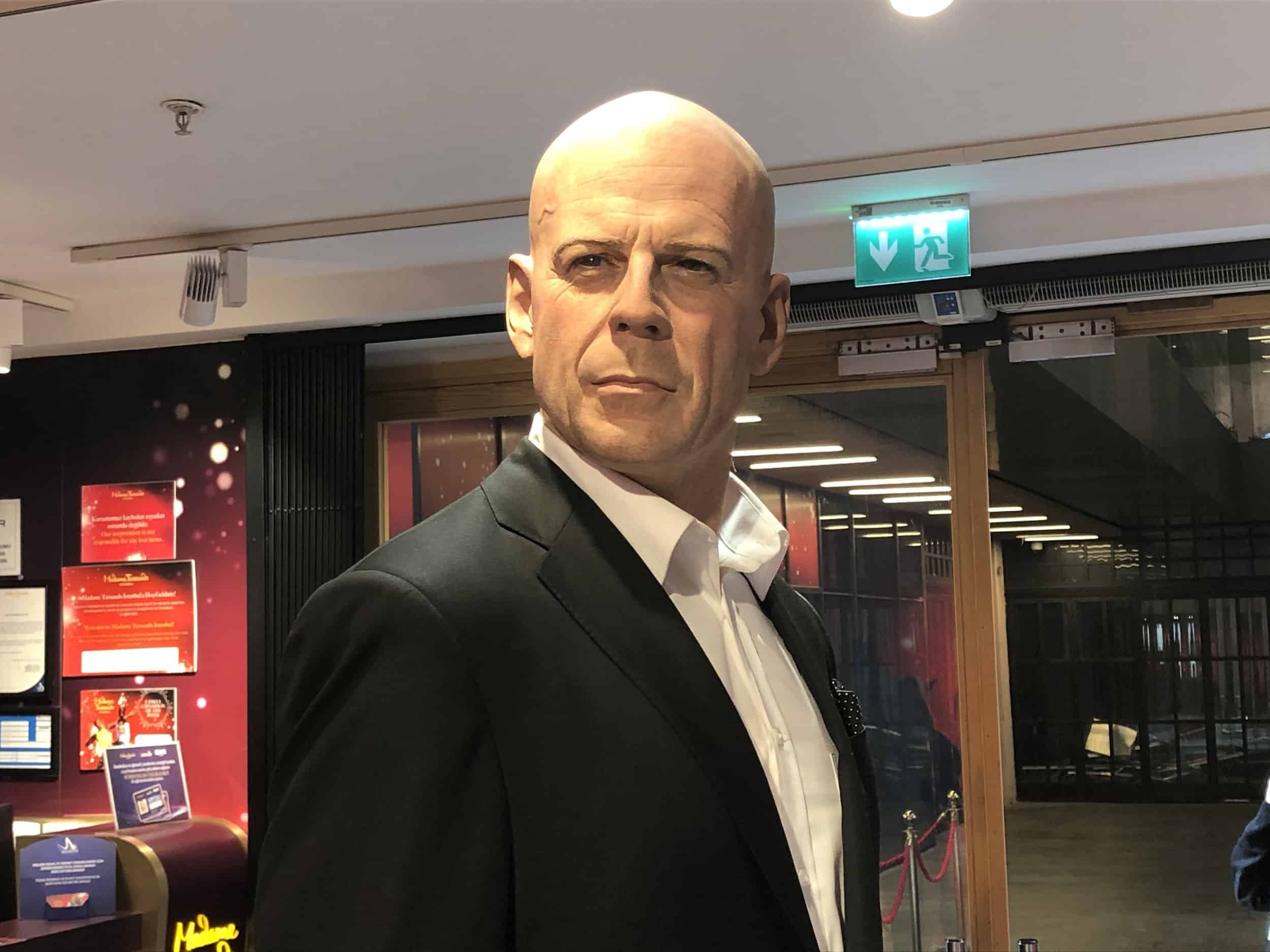 Bruce Willis at Madame Tussauds Istanbul