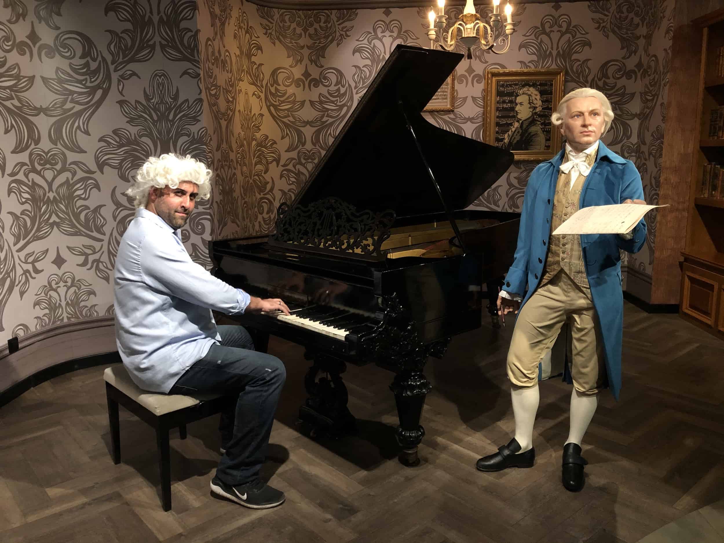 Jamming with Mozart