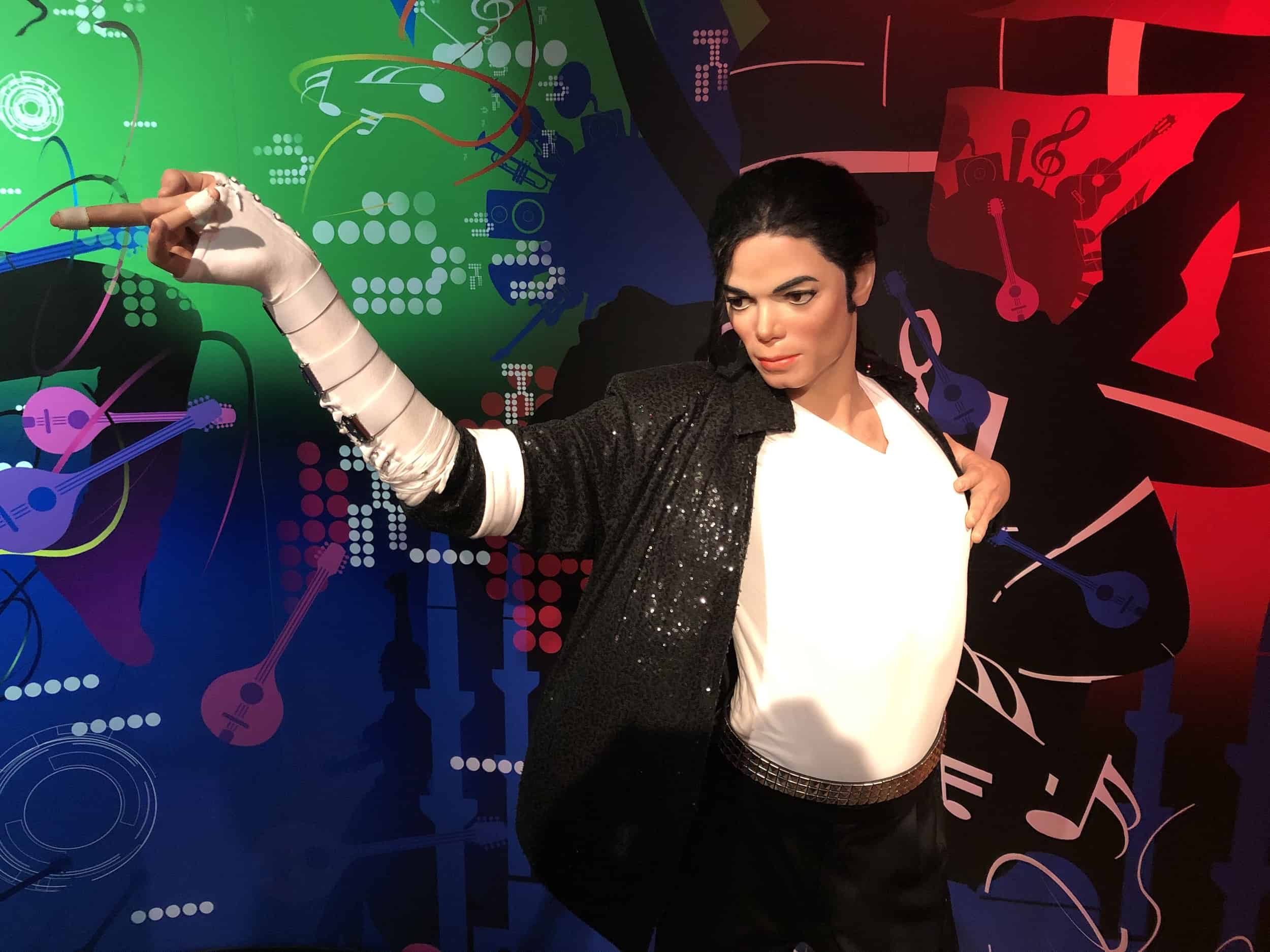 Michael Jackson wax figure