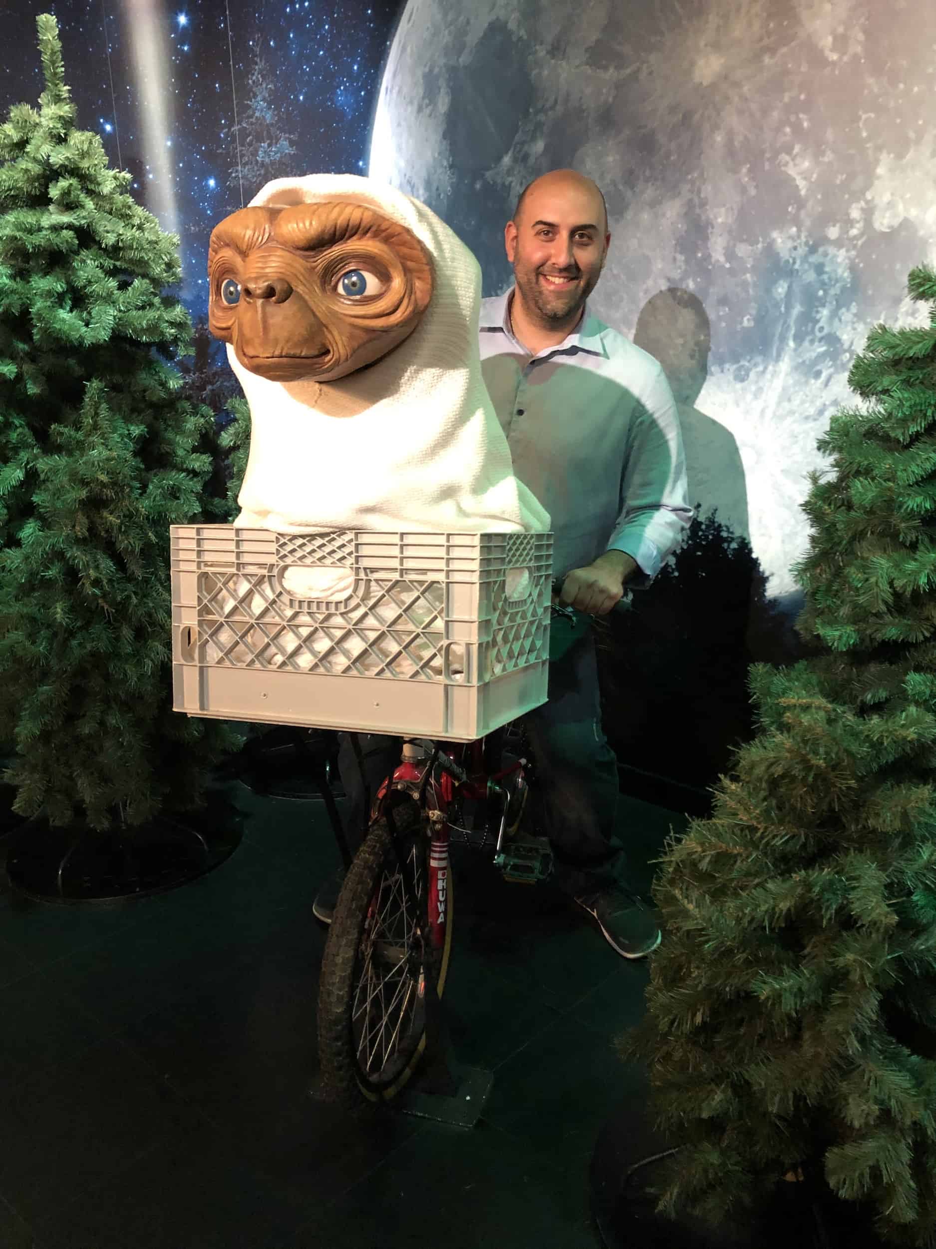 Riding with E.T.
