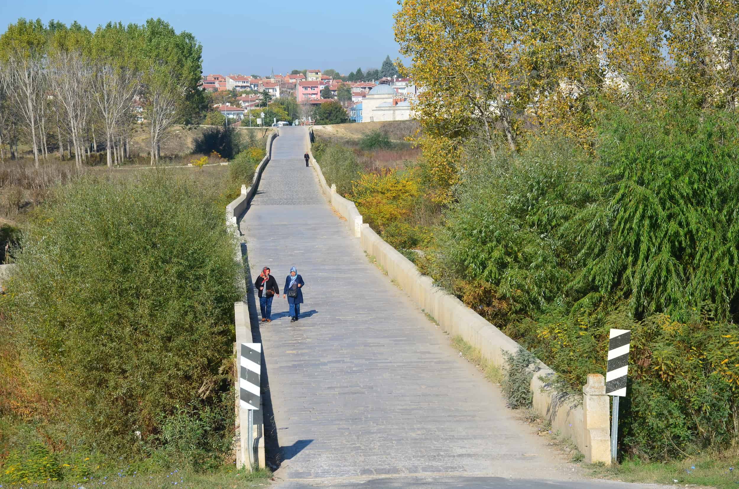 Yalnızgöz Bridge in Edirne, Turkey
