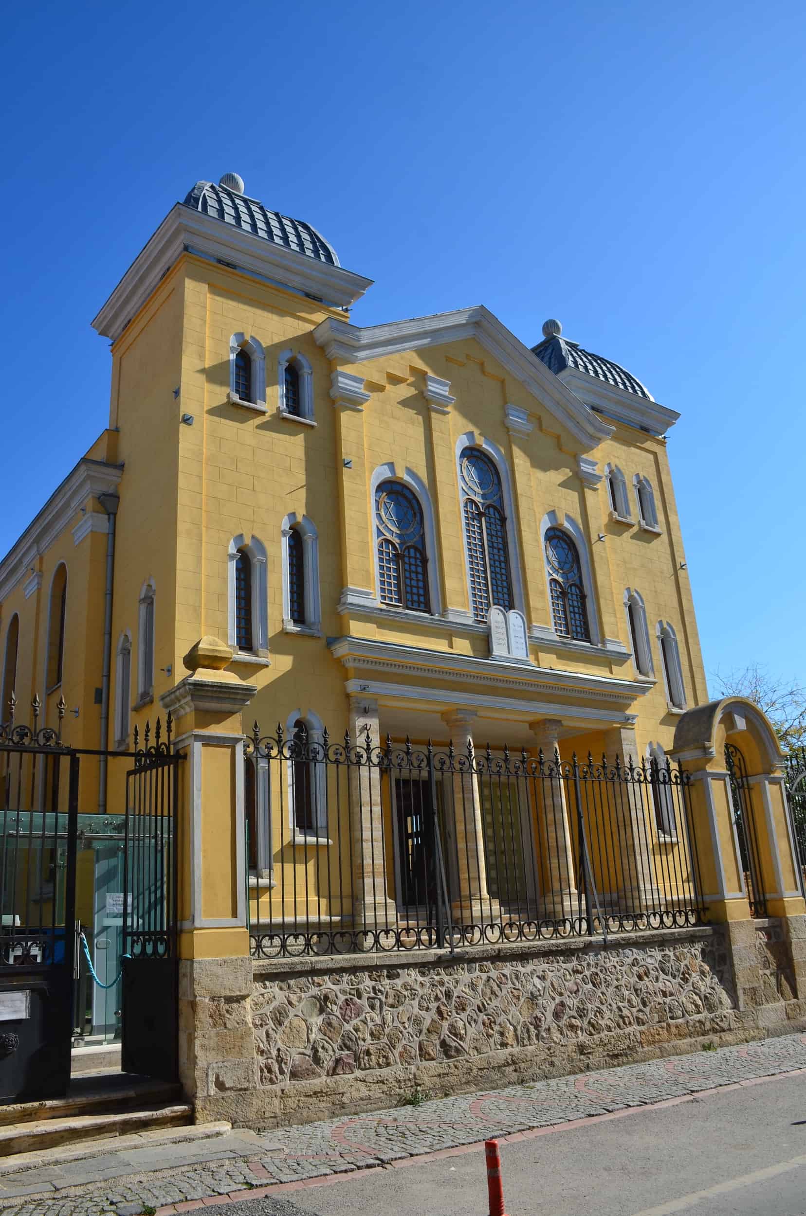 Grand Synagogue of Edirne, Turkey, in the historic city center