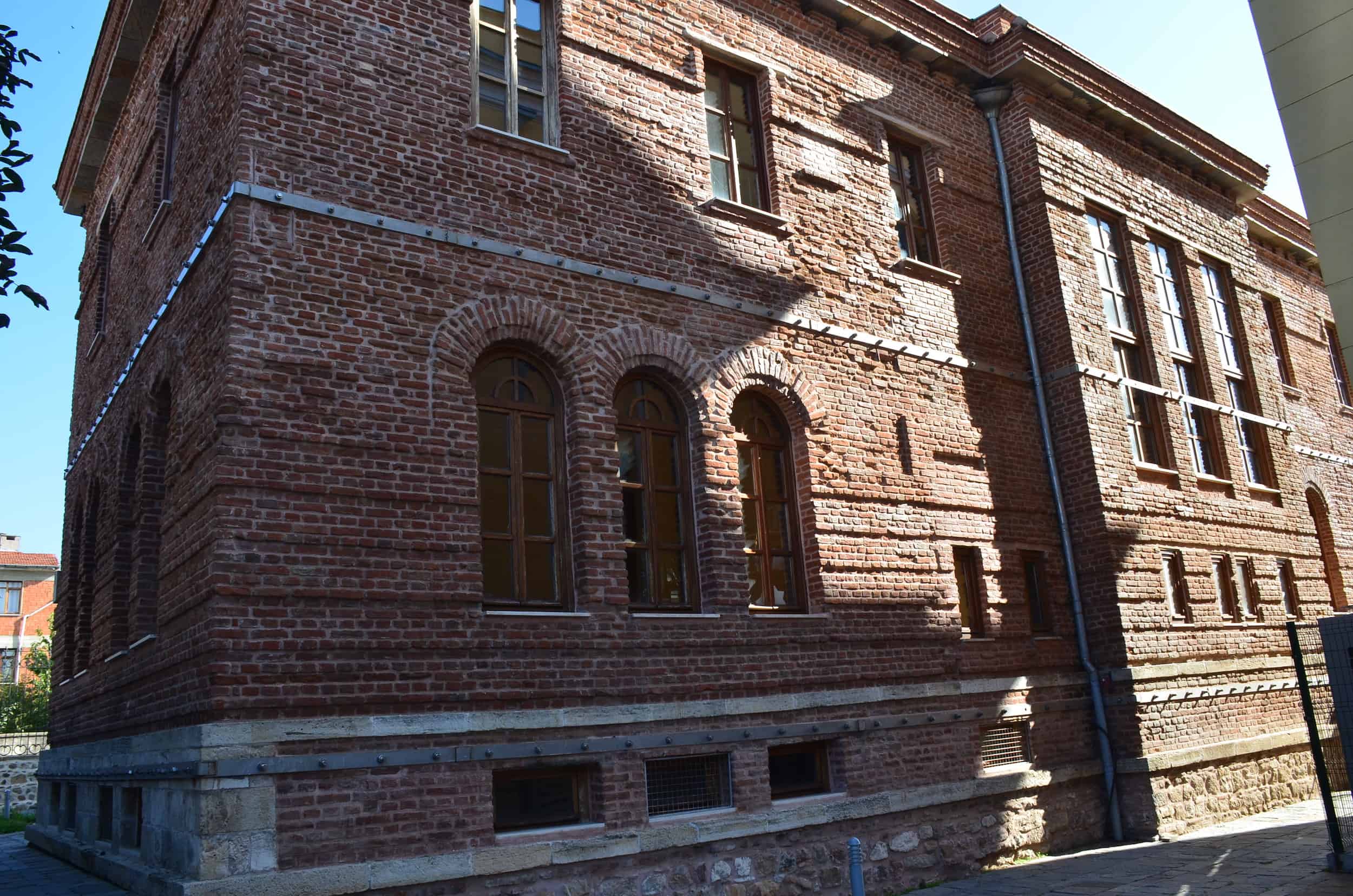 Administration center at the Grand Synagogue of Edirne, Turkey, in the historic city center