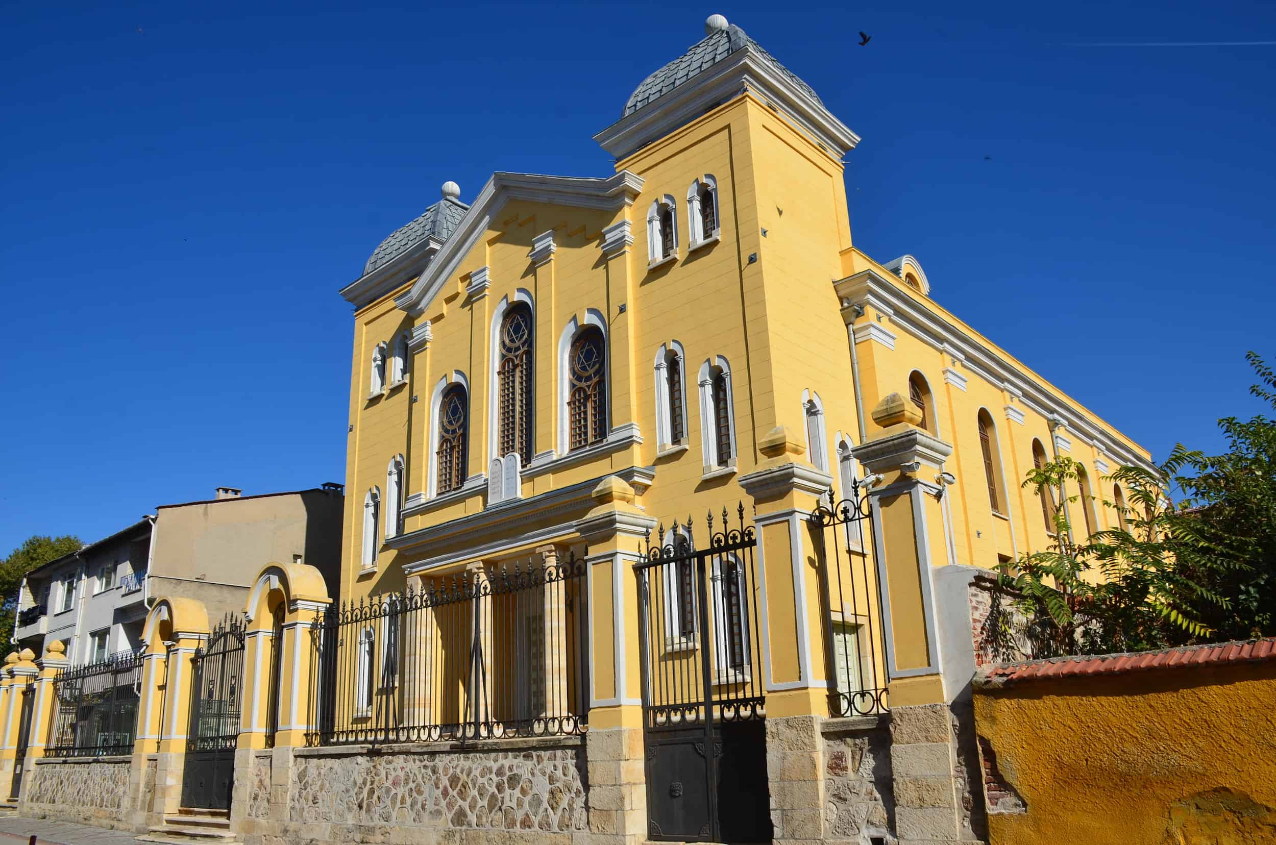 Grand Synagogue of Edirne, Turkey, in the historic city center