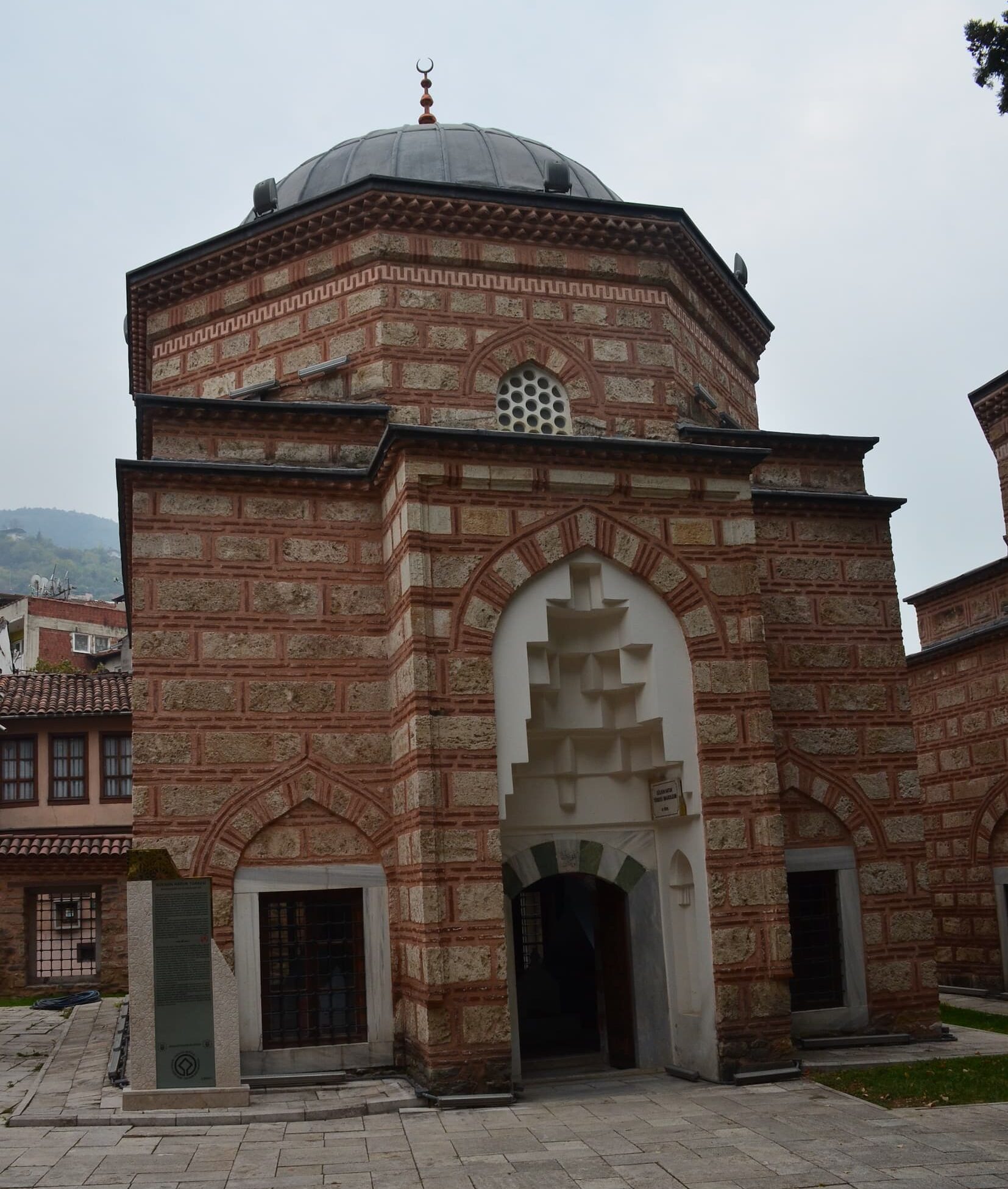 Tomb of Gülruh Hatun at the Muradiye Complex in Bursa, Turkey