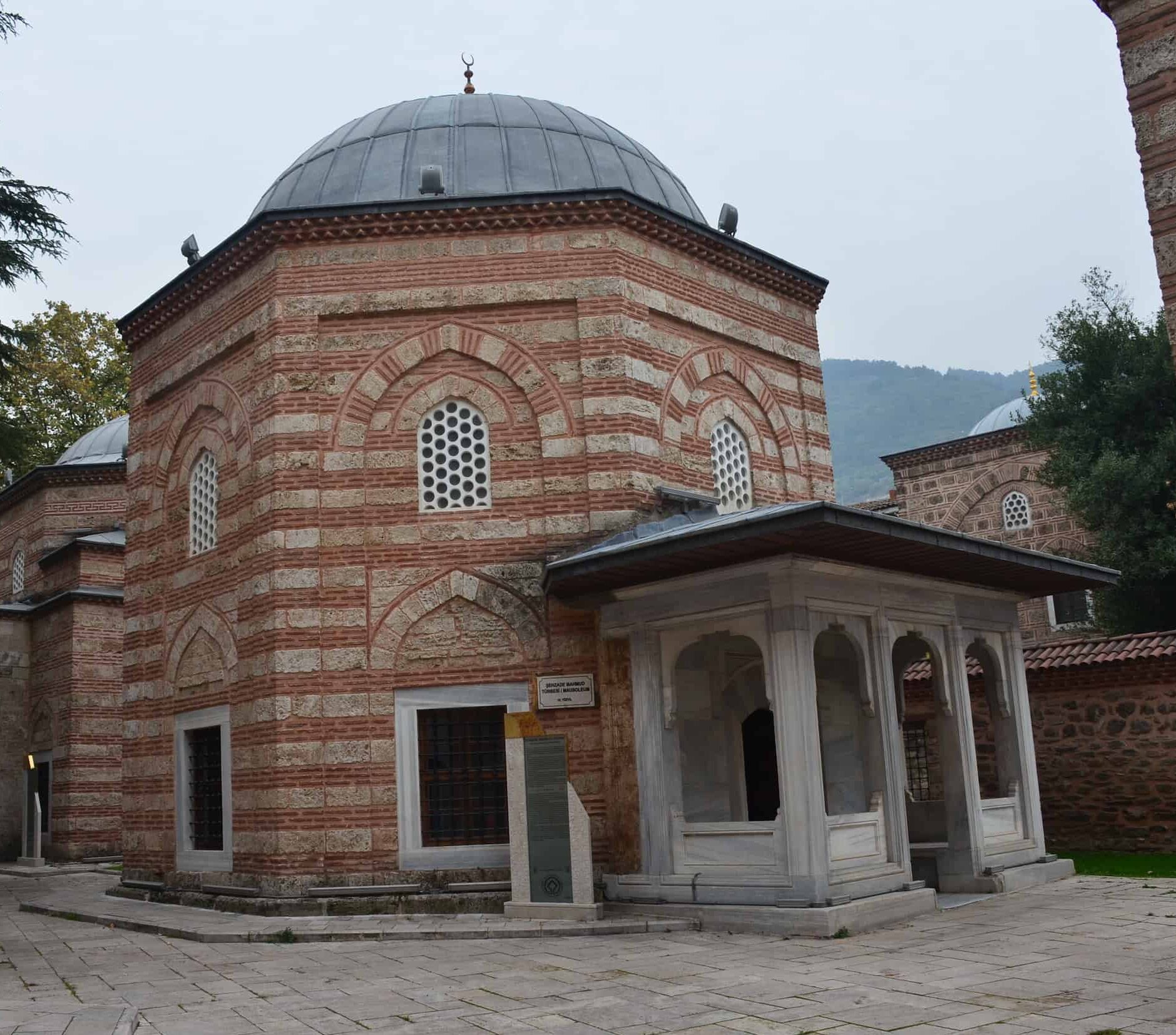 Tomb of Şehzade Mahmud at the Muradiye Complex in Bursa, Turkey