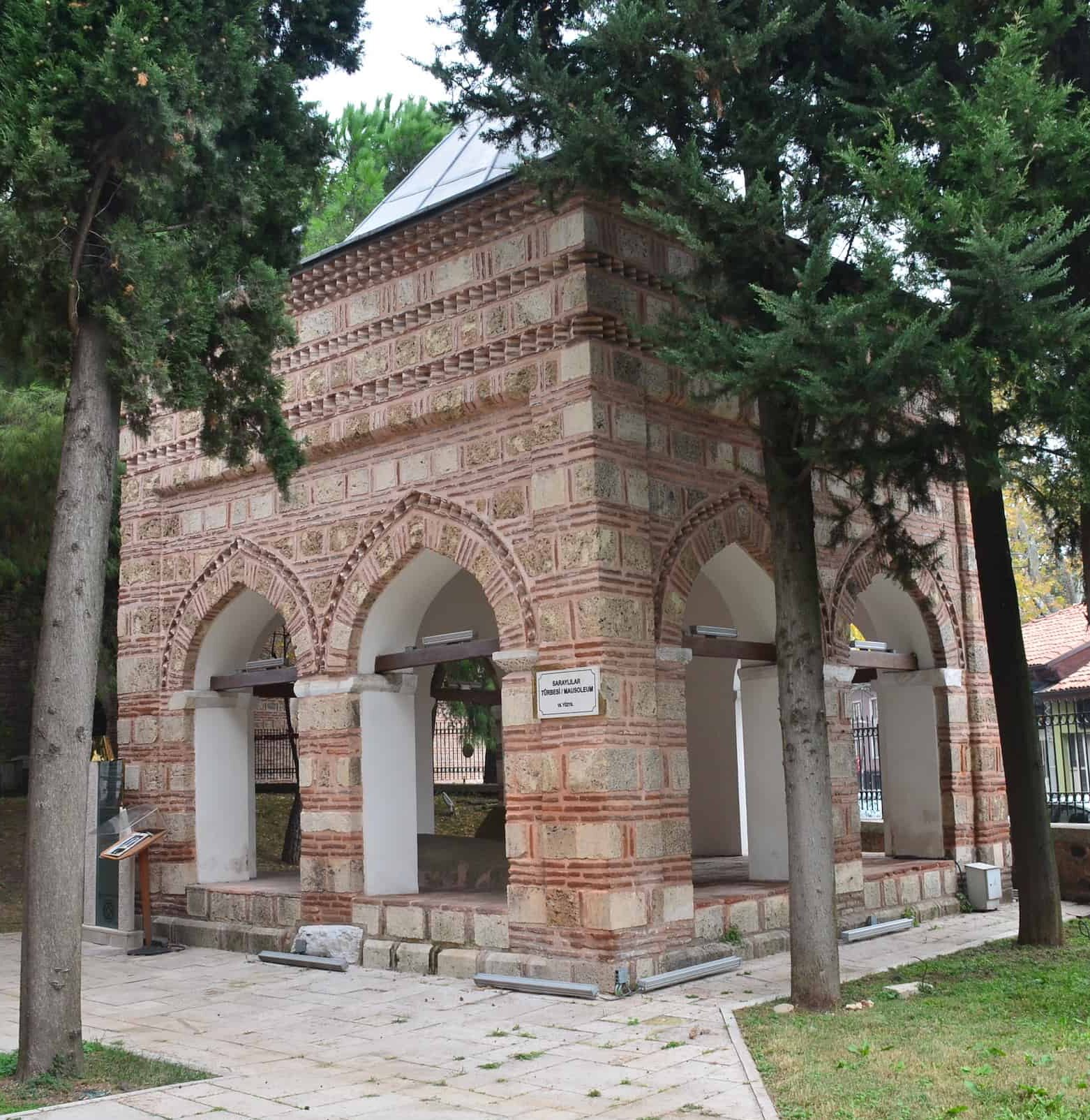 Saraylılar Tomb at the Muradiye Complex in Bursa, Turkey
