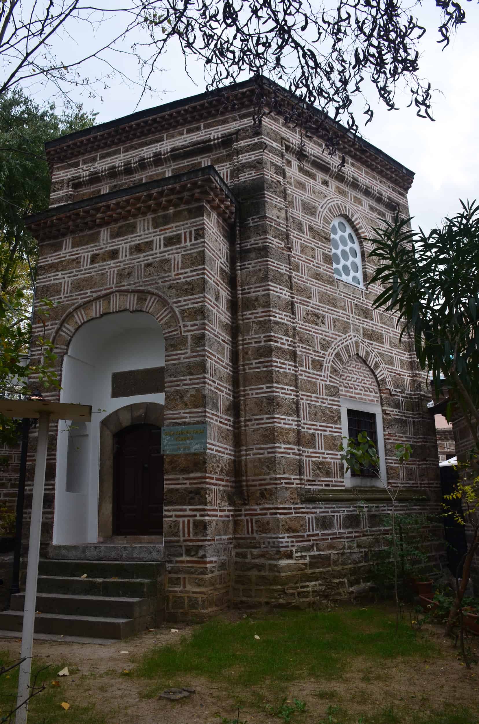 Tomb of Şair Ahmed Pasha in Muradiye, Bursa, Turkey