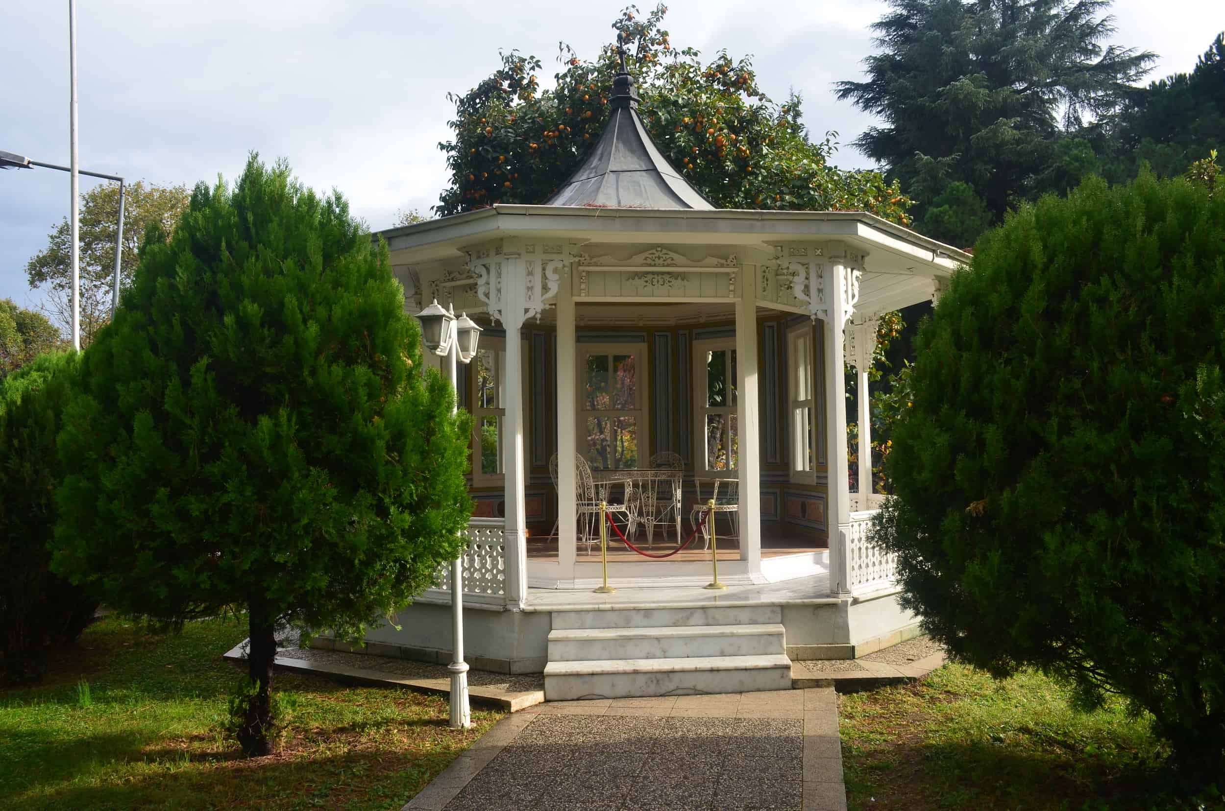 Pavilion at the Bursa Atatürk House Museum in Bursa, Turkey