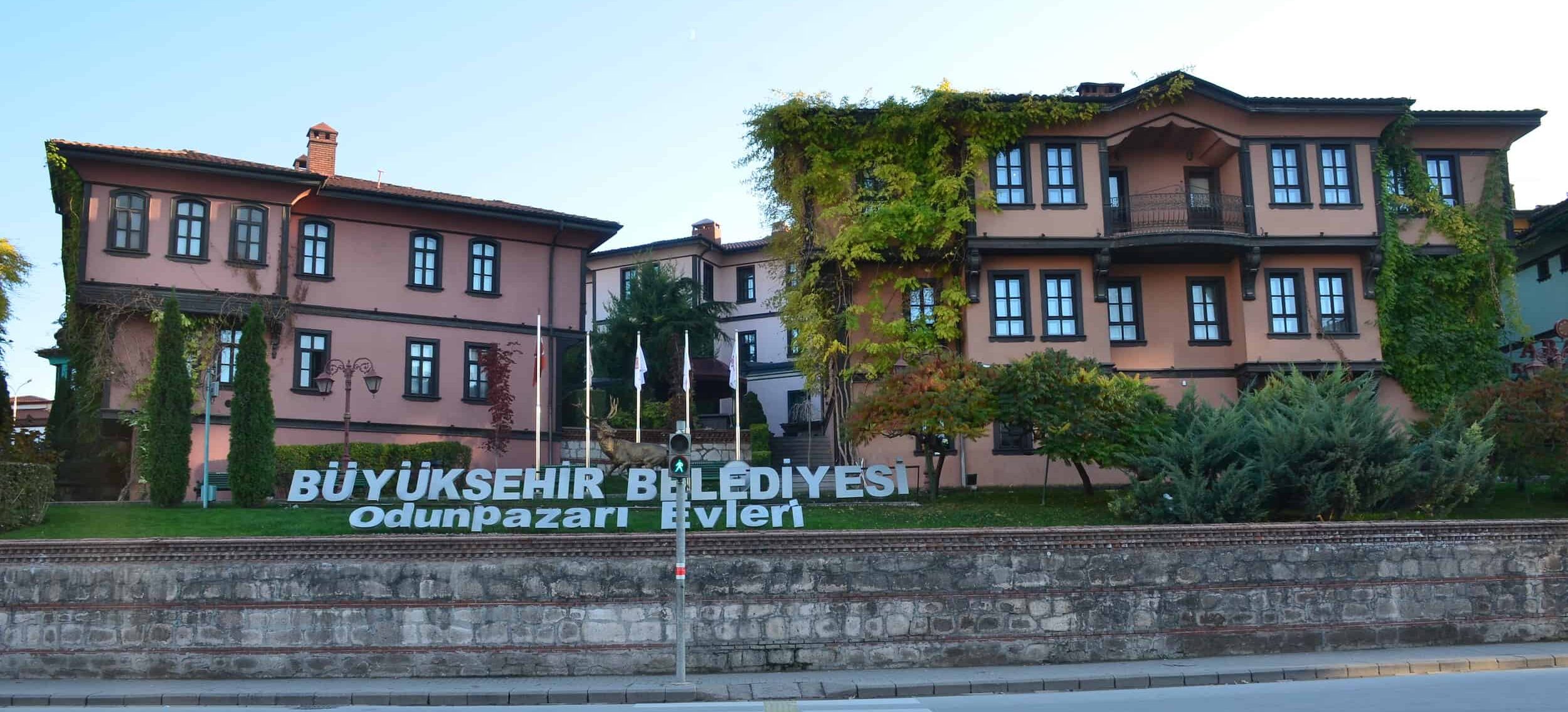 Ottoman mansions in Odunpazarı, Eskişehir, Turkey