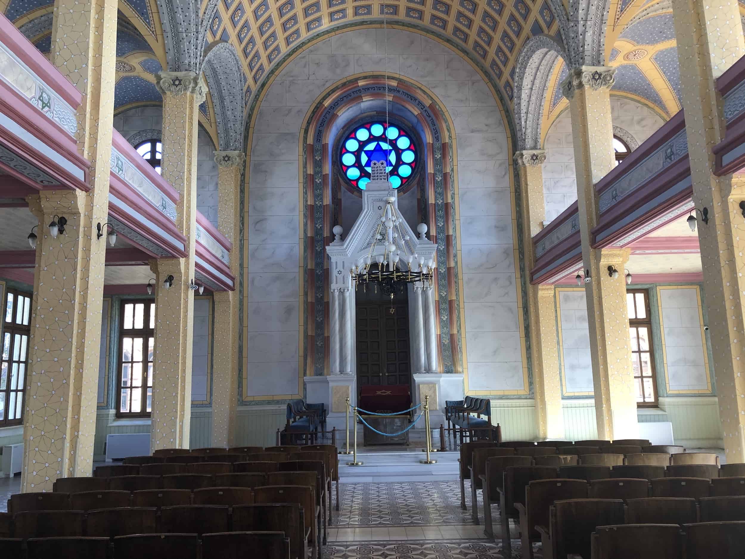 Grand Synagogue of Edirne, Turkey, in the historic city center