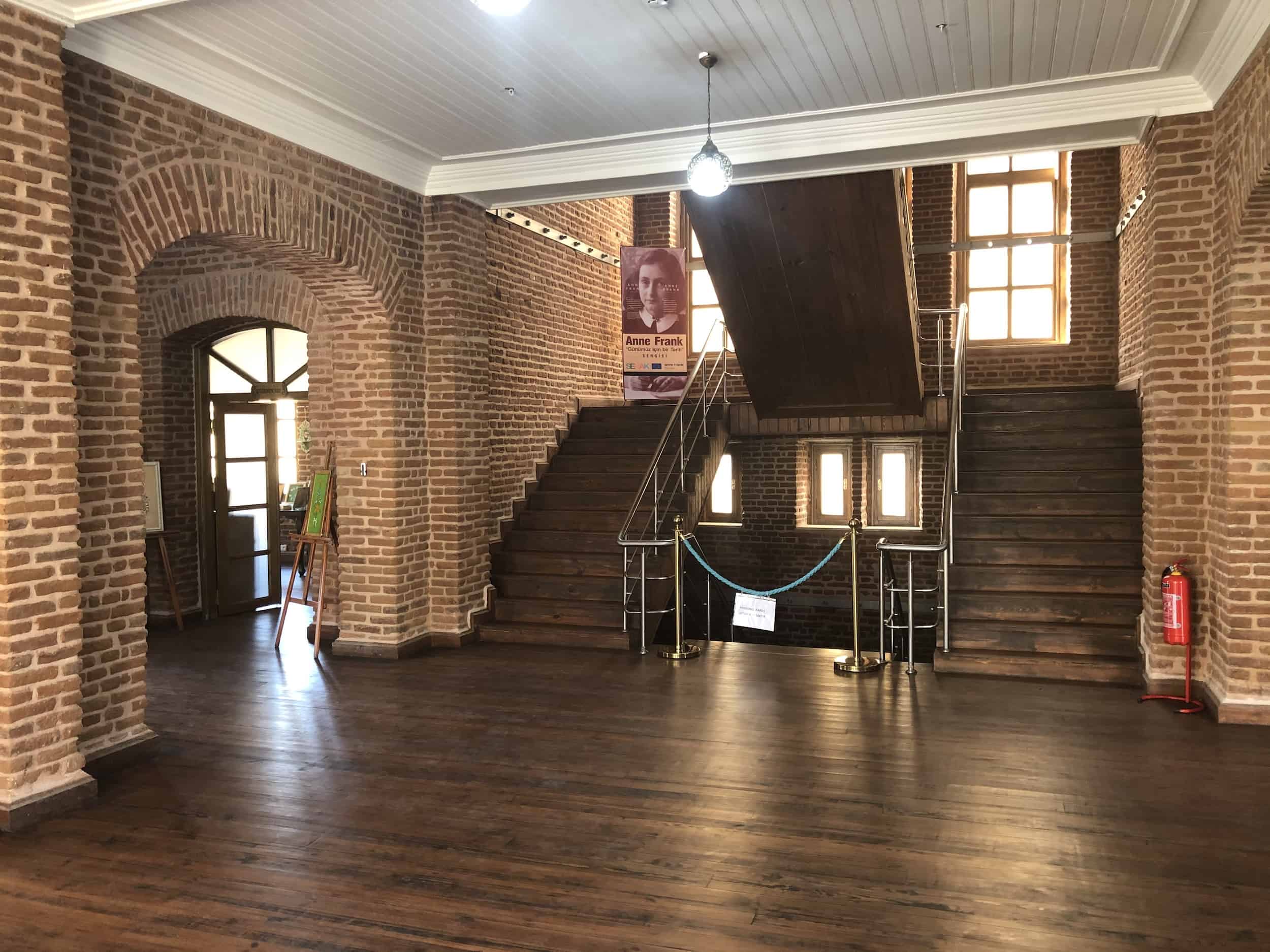 Ground floor of the administration center at the Grand Synagogue of Edirne, Turkey, in the historic city center