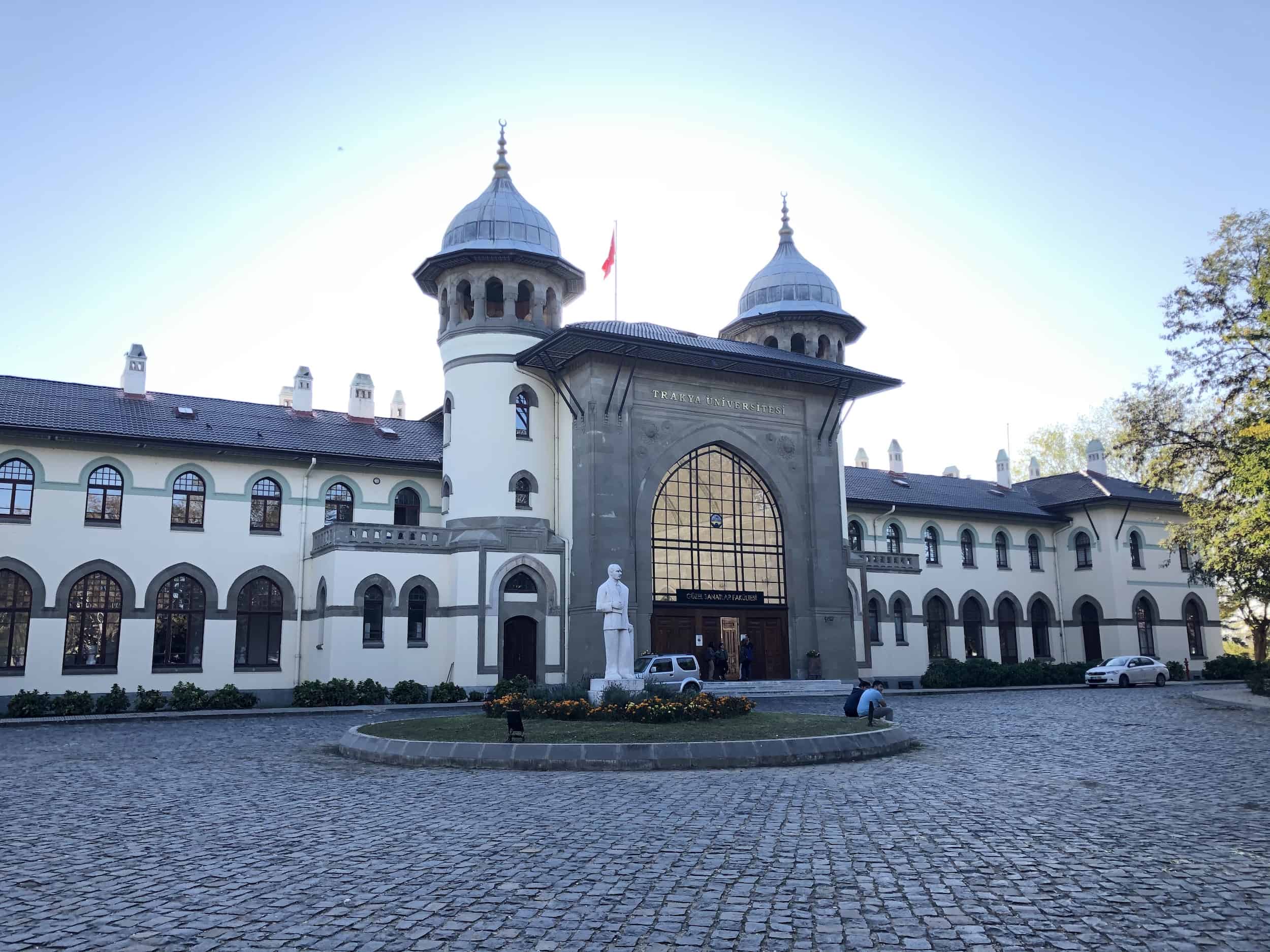 Karaağaç Station in Karaağaç, Edirne, Turkey