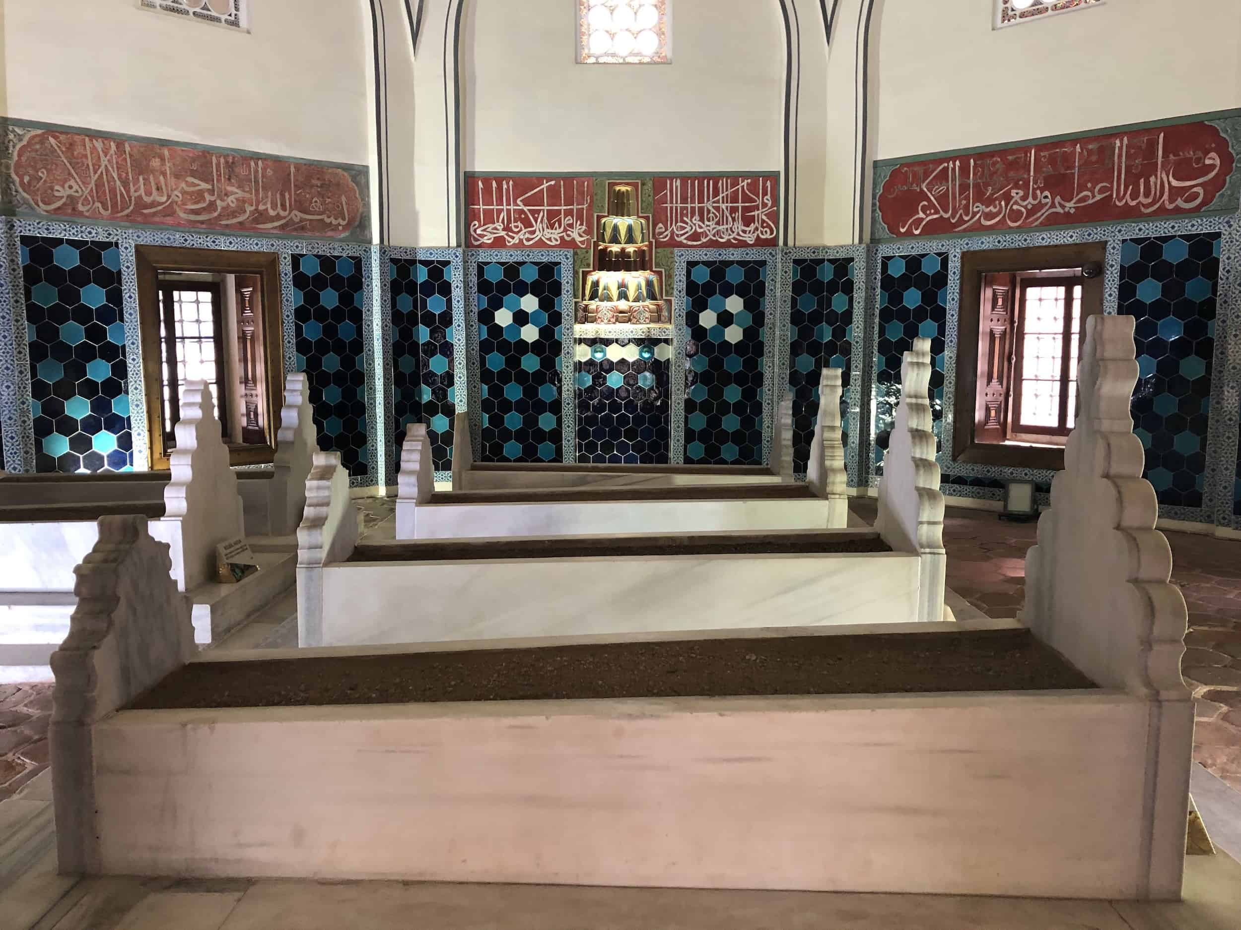 Tomb of Şehzade Ahmed at the Muradiye Complex in Bursa, Turkey