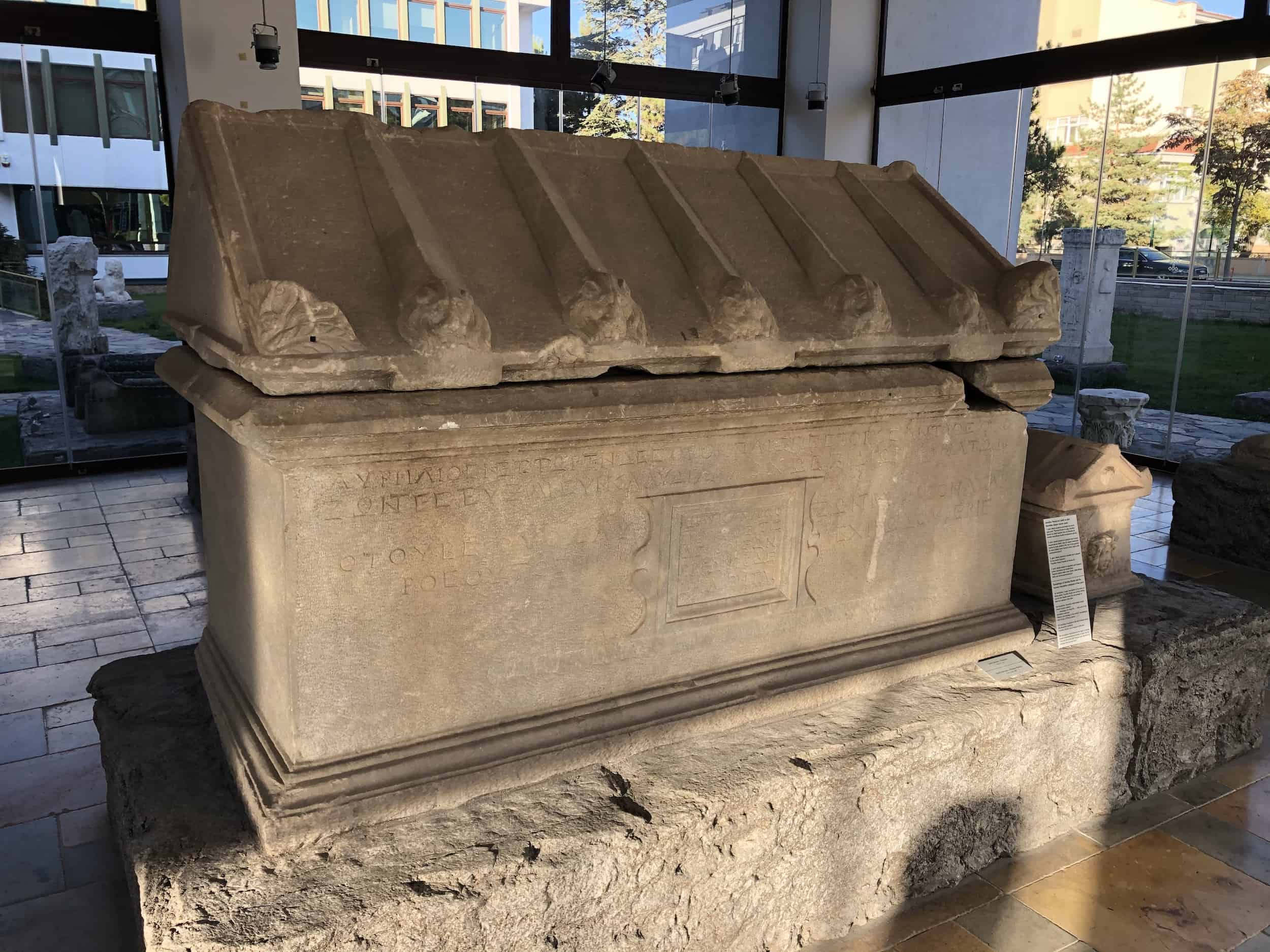 Sarcophagus from the Late Roman period