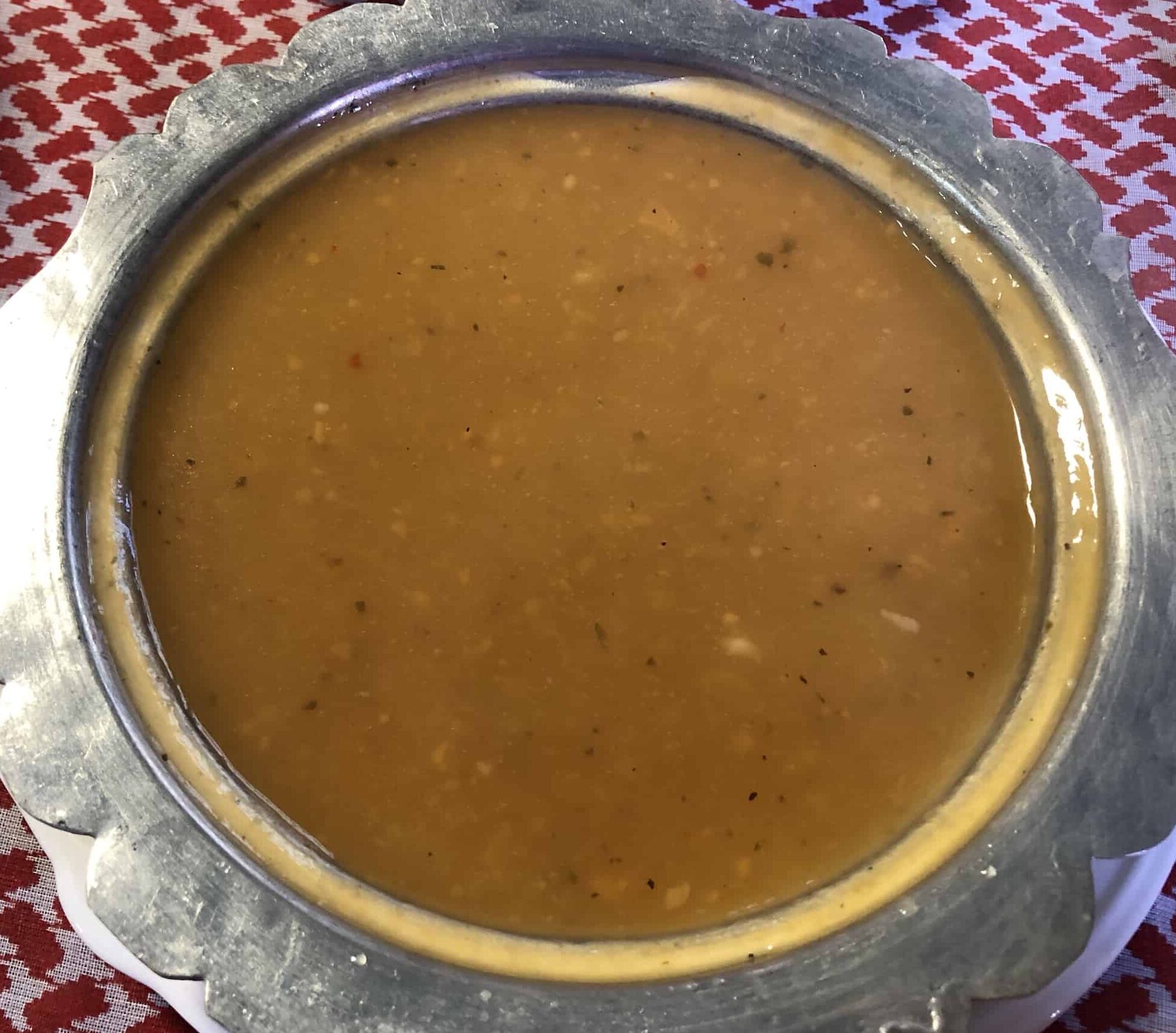 Ezogelin soup at Kasr-ı Nur