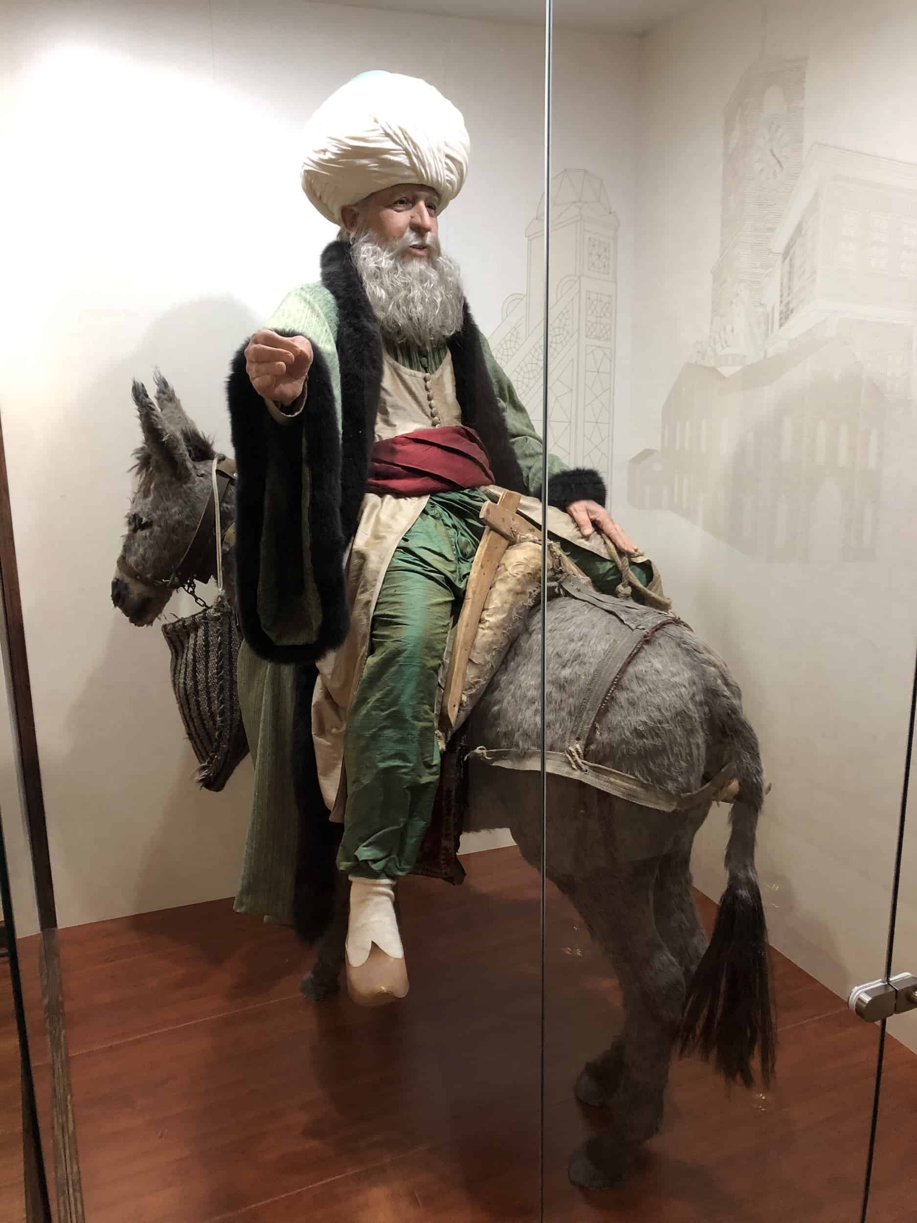 Nasreddin Hoca at the ETO Museum in Eskişehir, Turkey